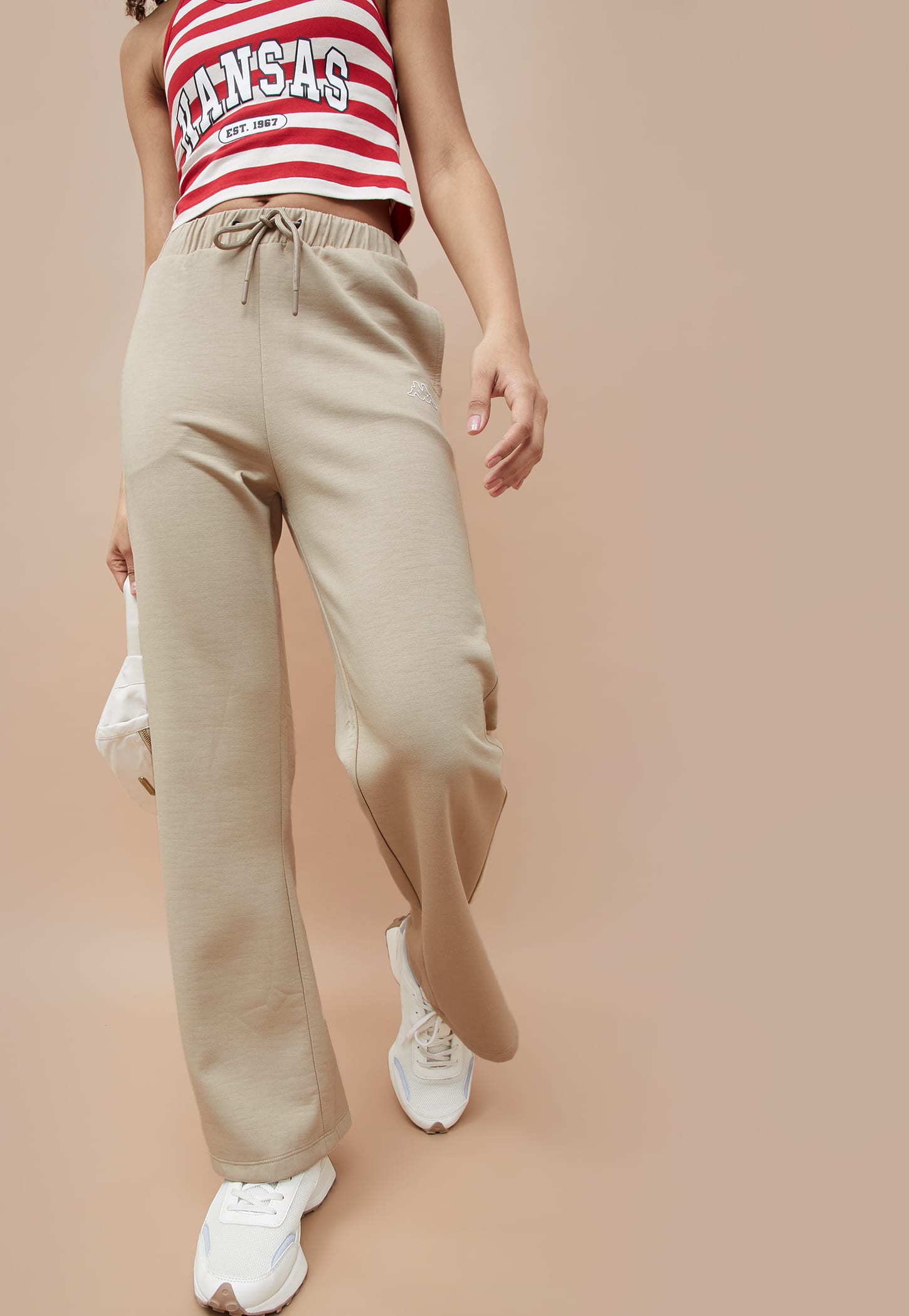 KAPPA Solid Track Pants