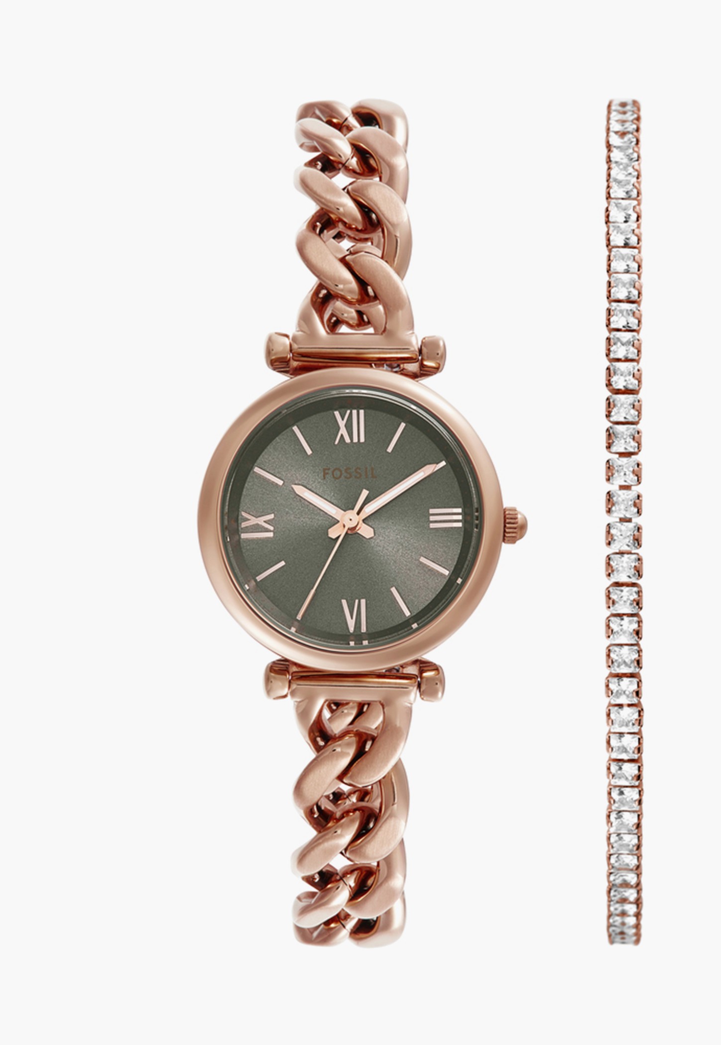 FOSSIL Carlie Analog Watch and Bracelet Set - ES5378SET-image-39
