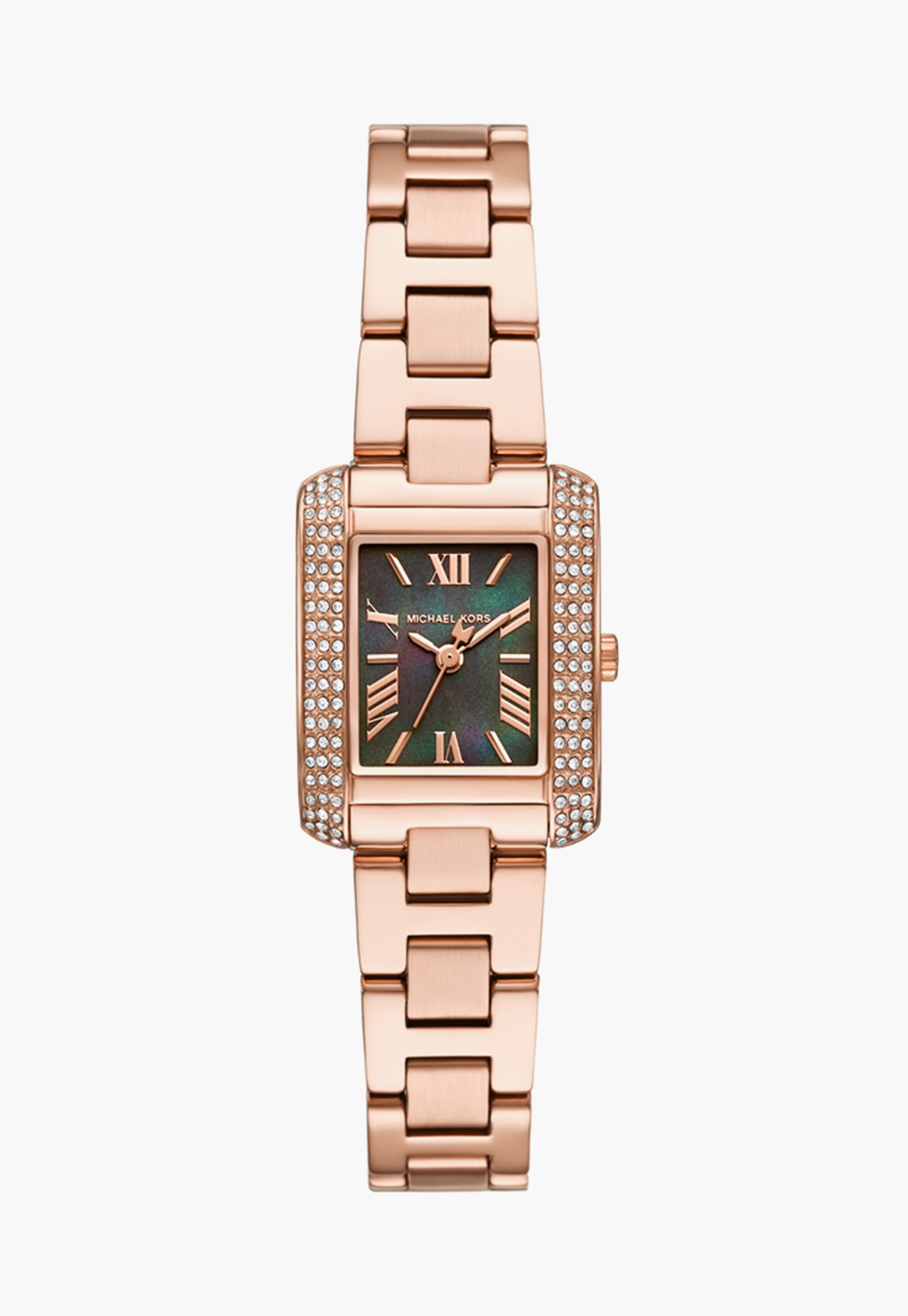 MICHAEL KORS Petite Emery Pave Stainless Steel Analog Watch - MK4868I-picture-10