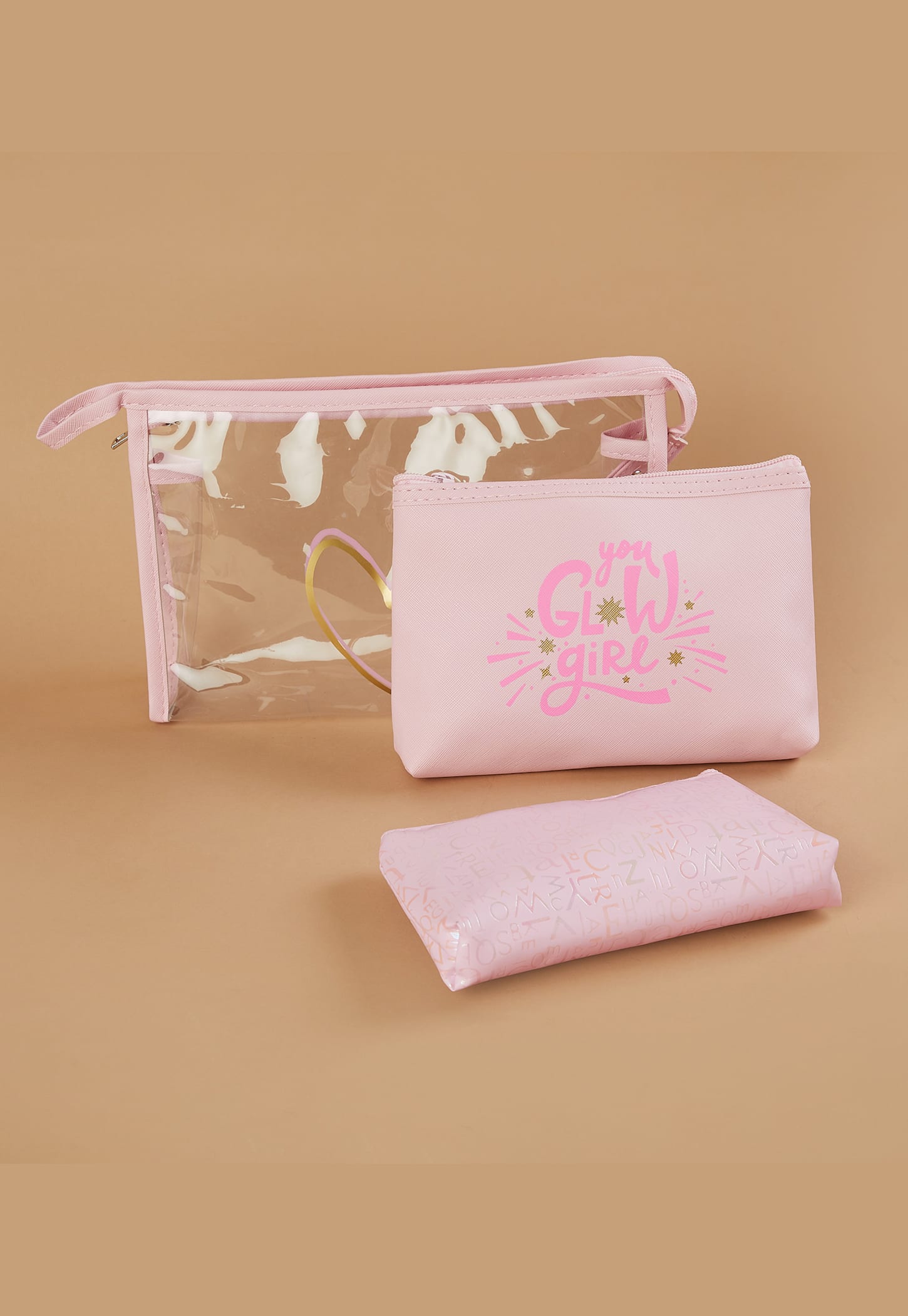 GINGER Assorted Vanity Pouches - Pack of 3-picture-41