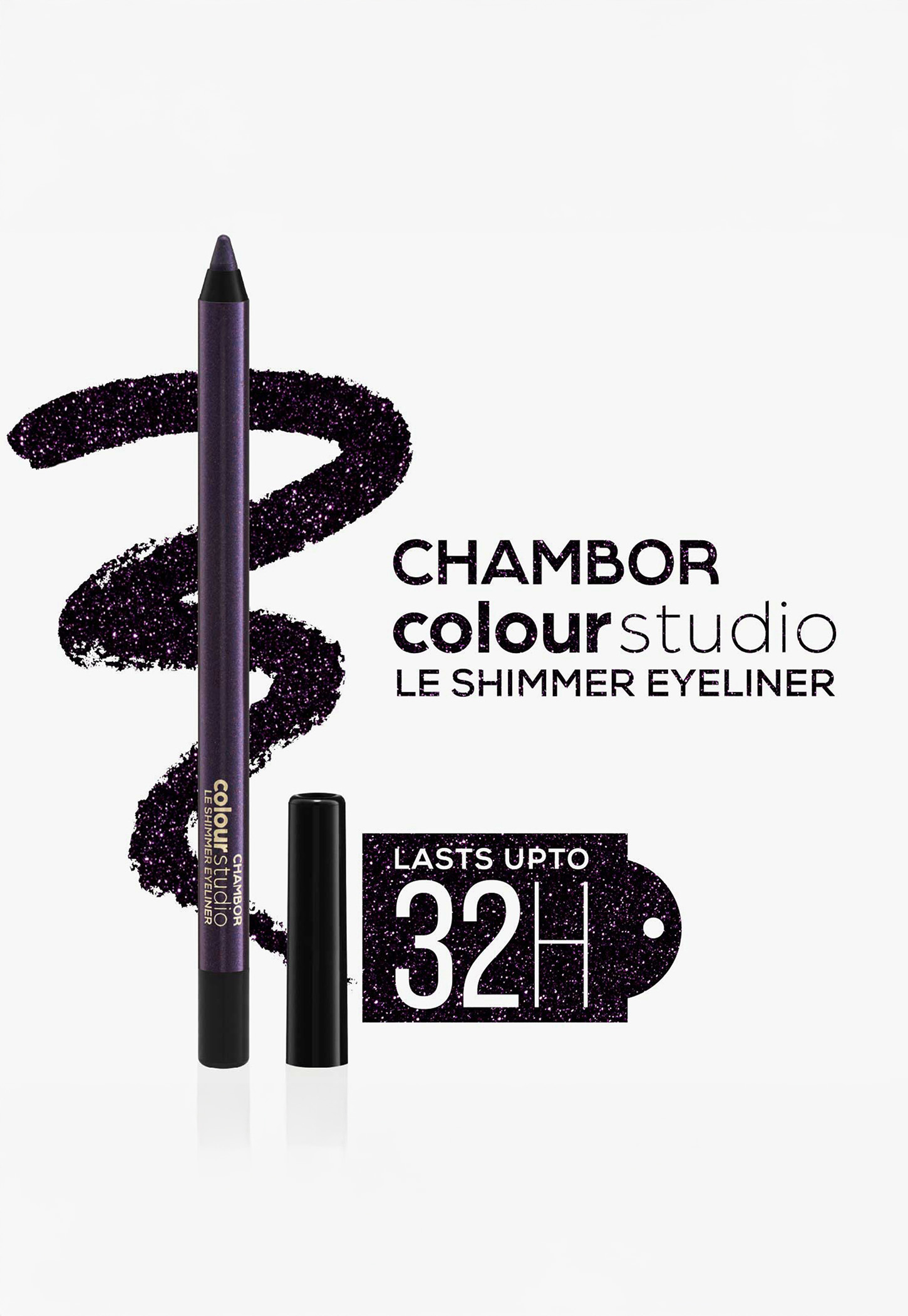CHAMBOR Colour Studio Le Shimmer Eyeliner - Amethyste Aura 01 - 1ml-picture-34