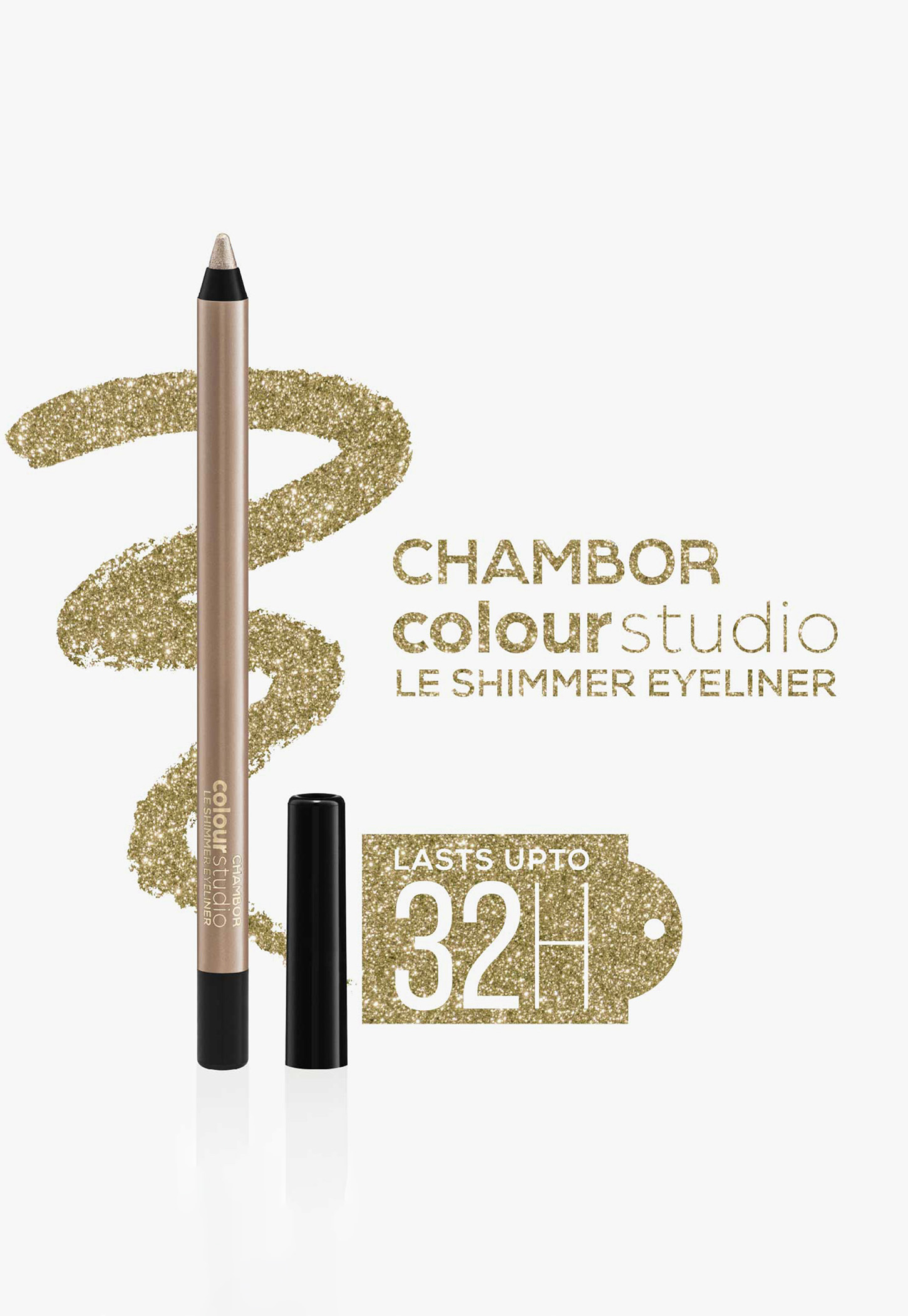 CHAMBOR Colour Studio Le Shimmer Eyeliner - Moonstone Shimmer - 03 - 1ml-picture-56