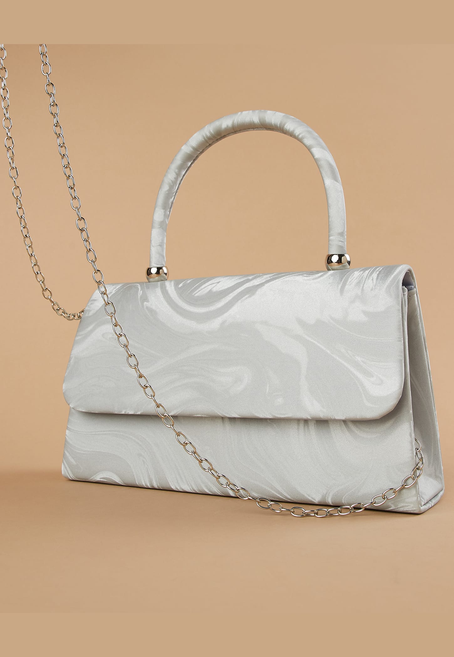 CODE Marble Print Foldover Clutch-picture-54