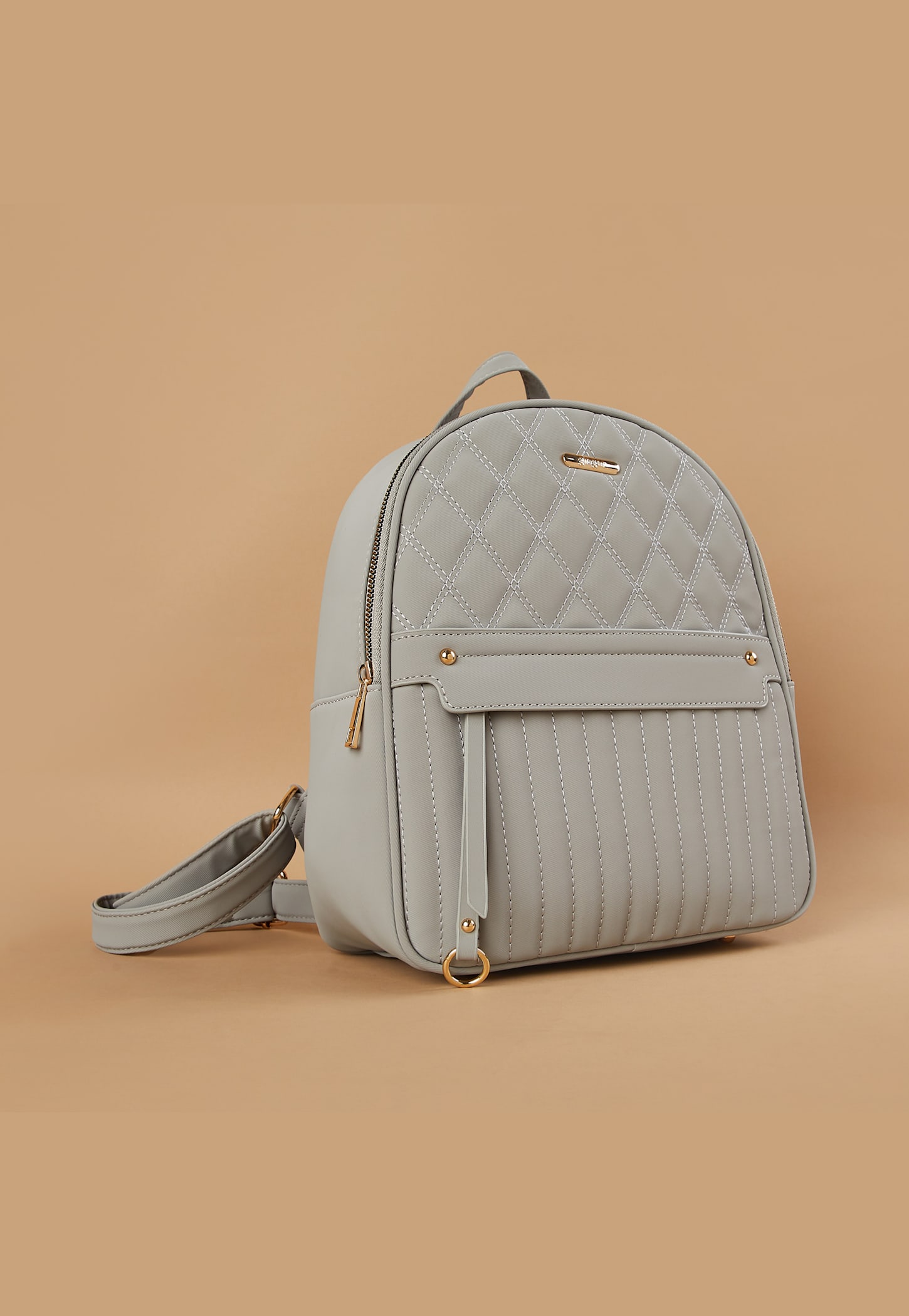 GINGER Quilted Backpack