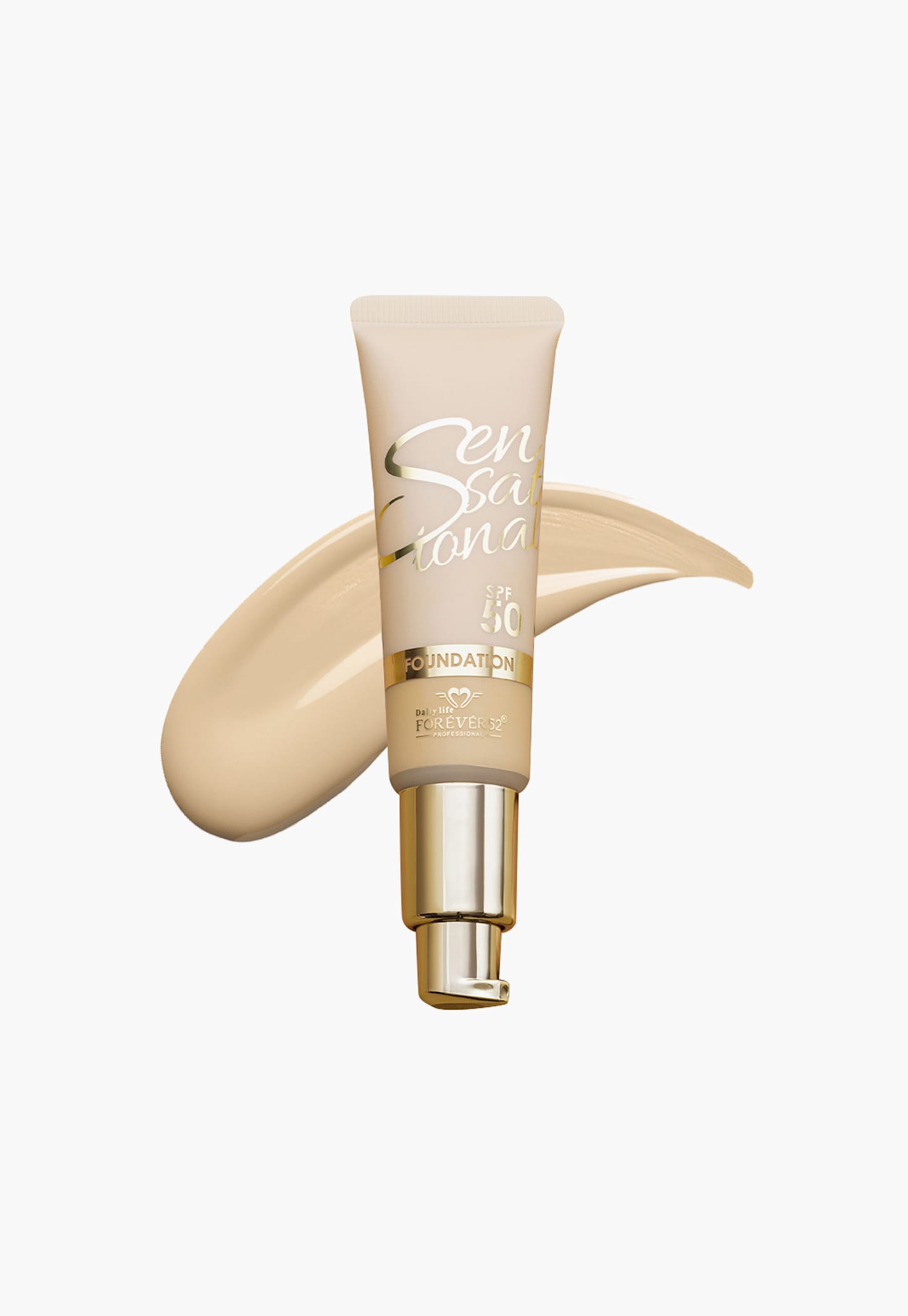 DAILY LIFE FOREVER52 Sensational Spf50+ Foundation - White Peach - 30ml-picture-23