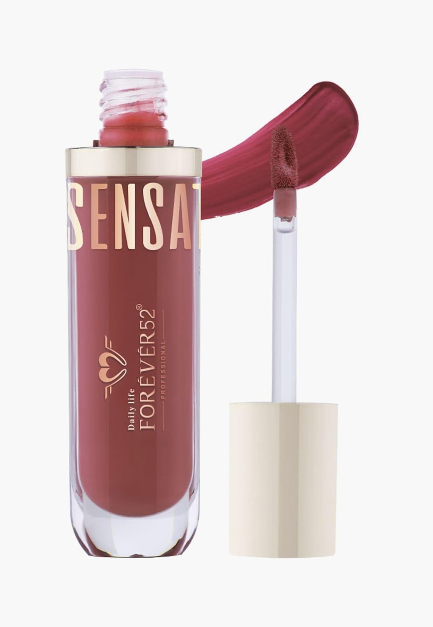 DAILY LIFE FOREVER52 Sensational Lip Liquid Lipstick - Dusky Nude 020 - 6ml-image-13
