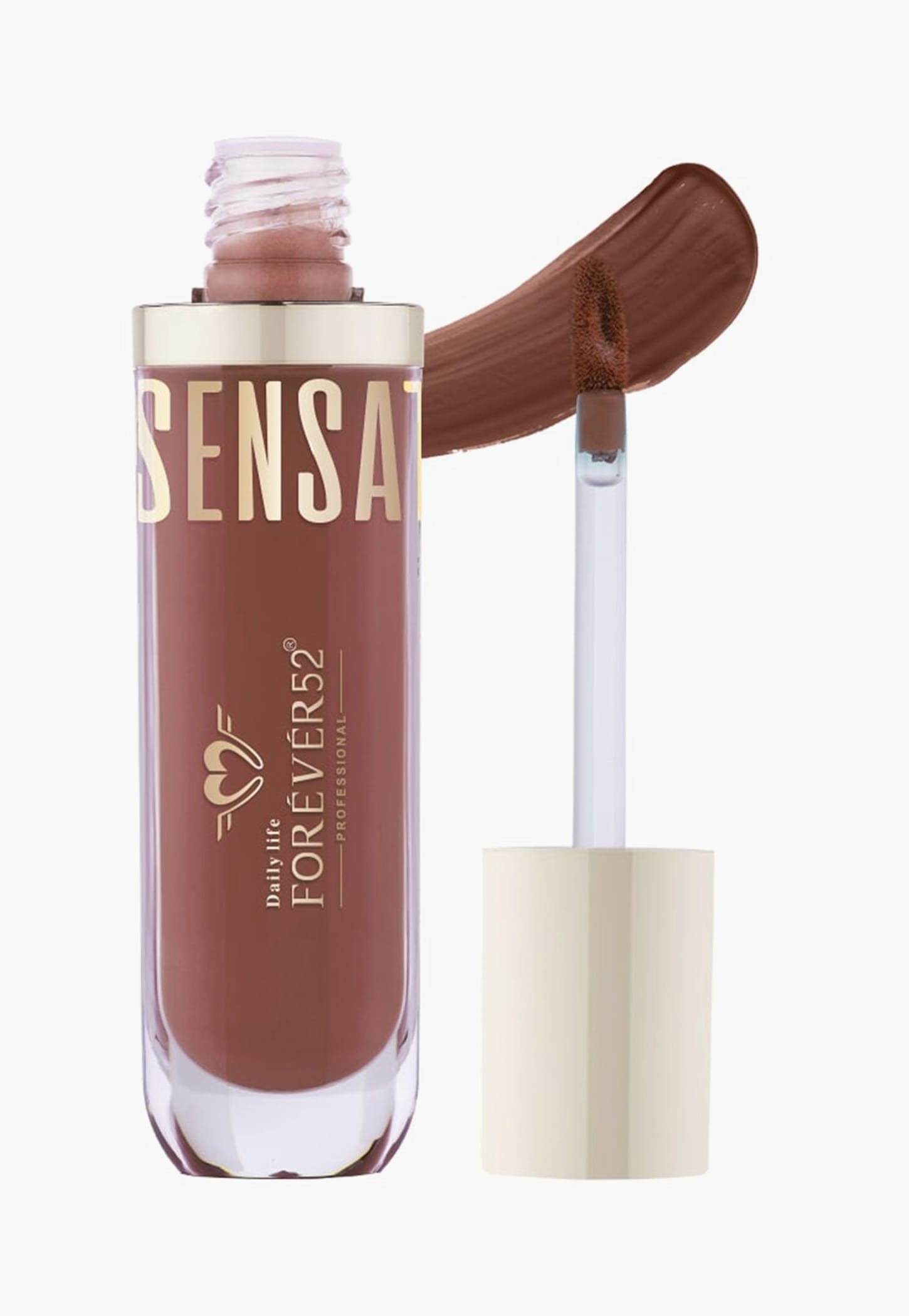 DAILY LIFE FOREVER52 Sensational Lip Liquid Lipstick - Muted Mocha 025 - 6ml-image-35
