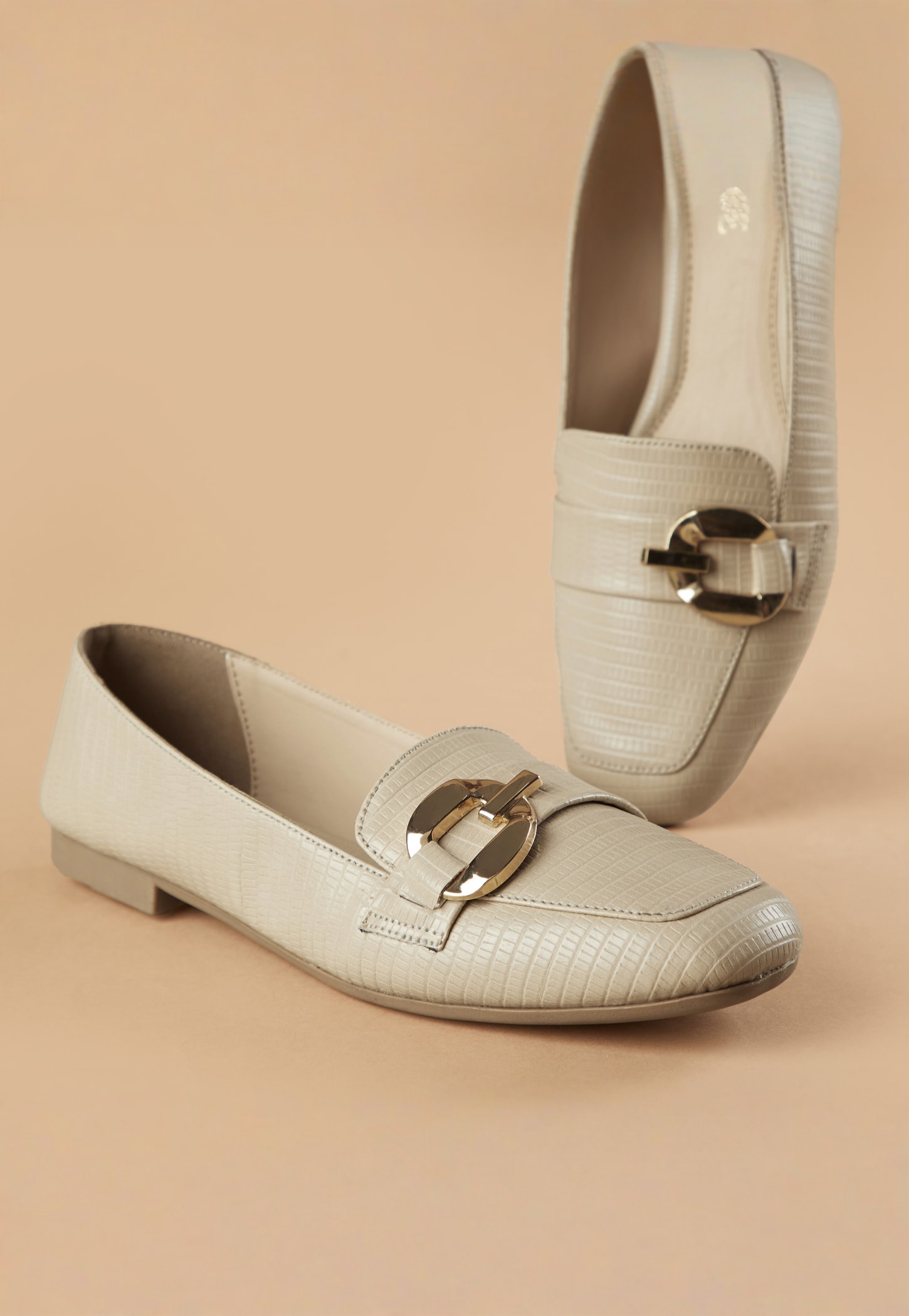 CODE Metal Accent Loafers-picture-22