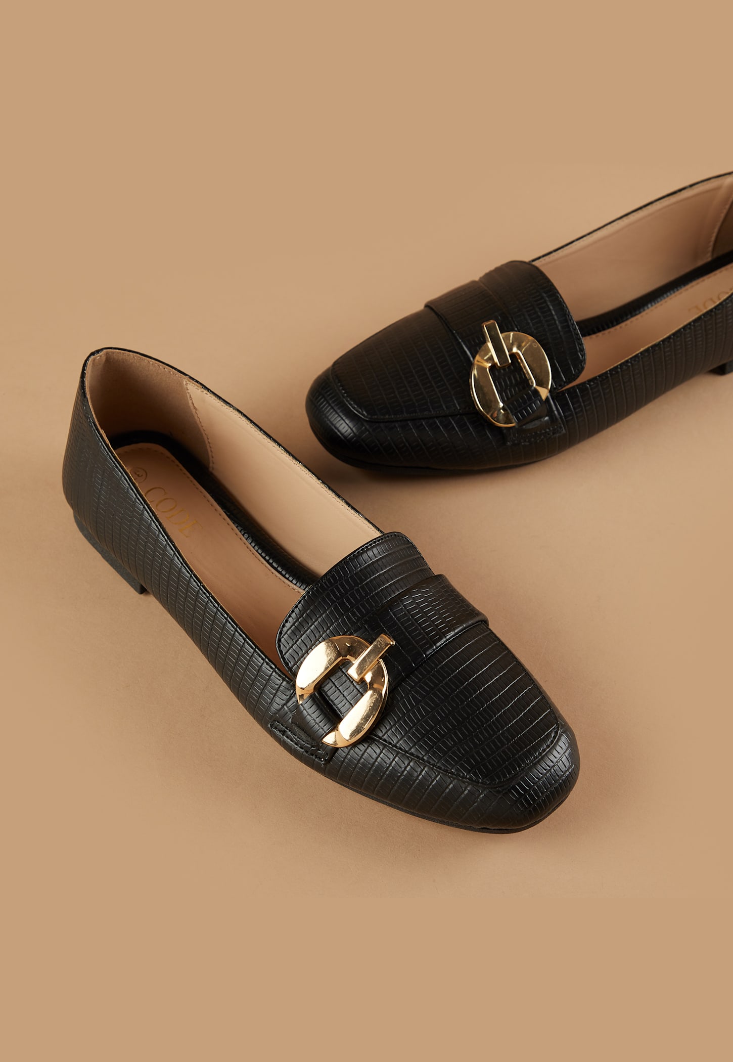 CODE Metal Accent Loafers-picture-31