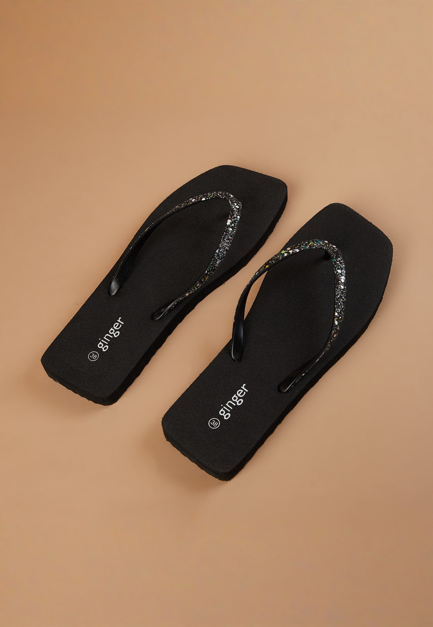 GINGER Embellished V-strap Flip Flops-picture-47
