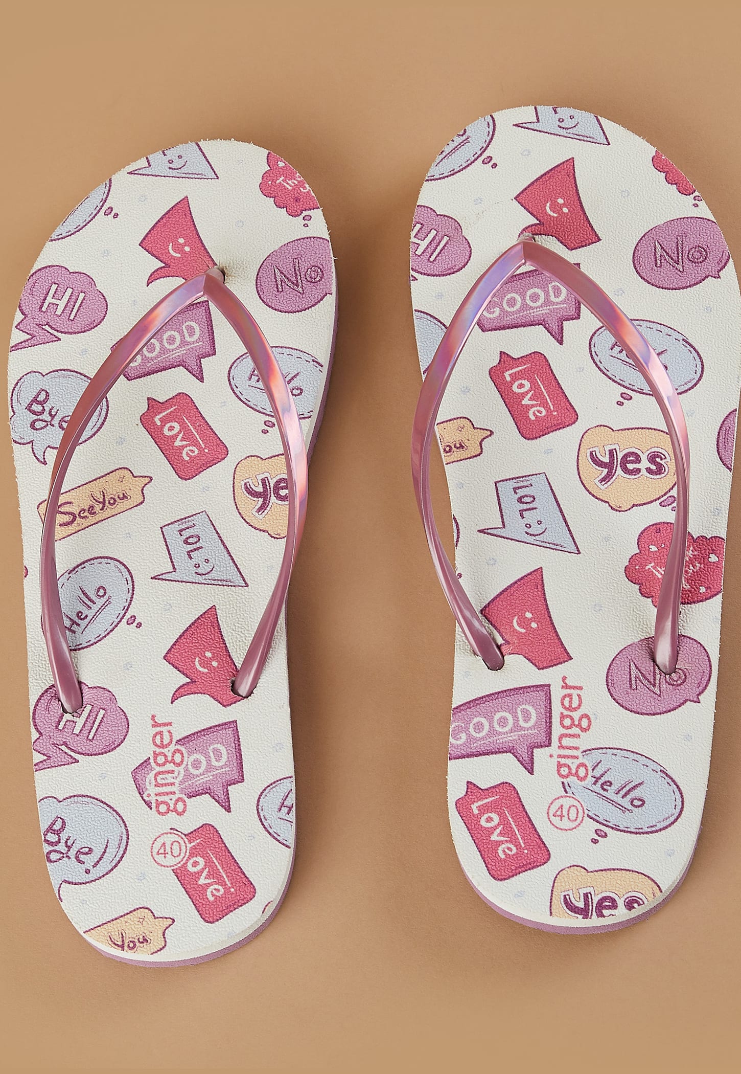 GINGER Printed Flip Flops-picture-21