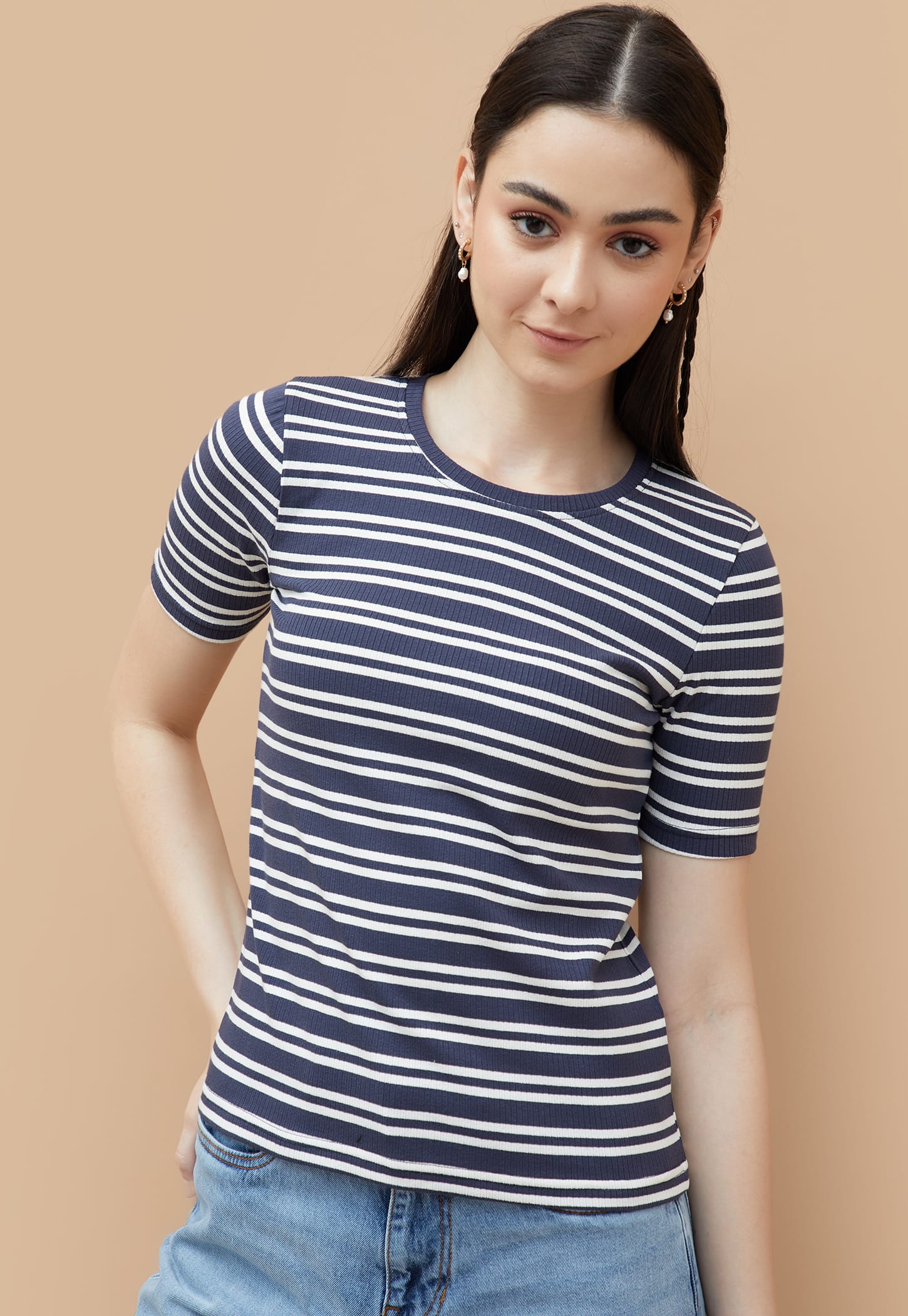 FAME FOREVER Striped T-shirt-picture-18