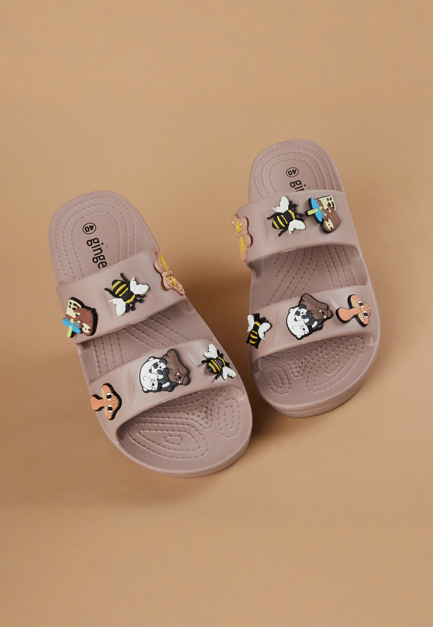 GINGER Charm Appliqued Sandals-picture-26