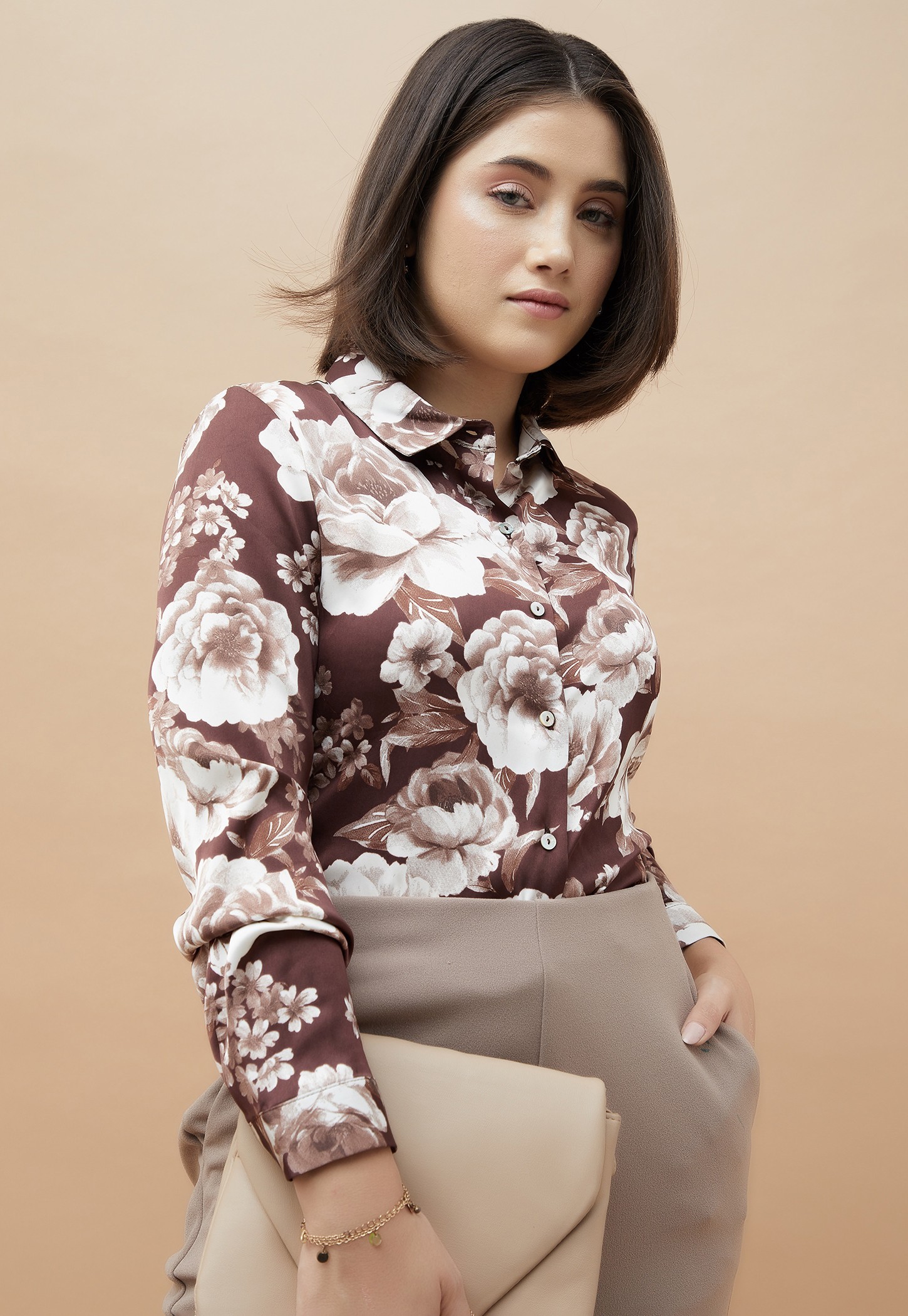 CODE Floral Print Shirt-picture-28