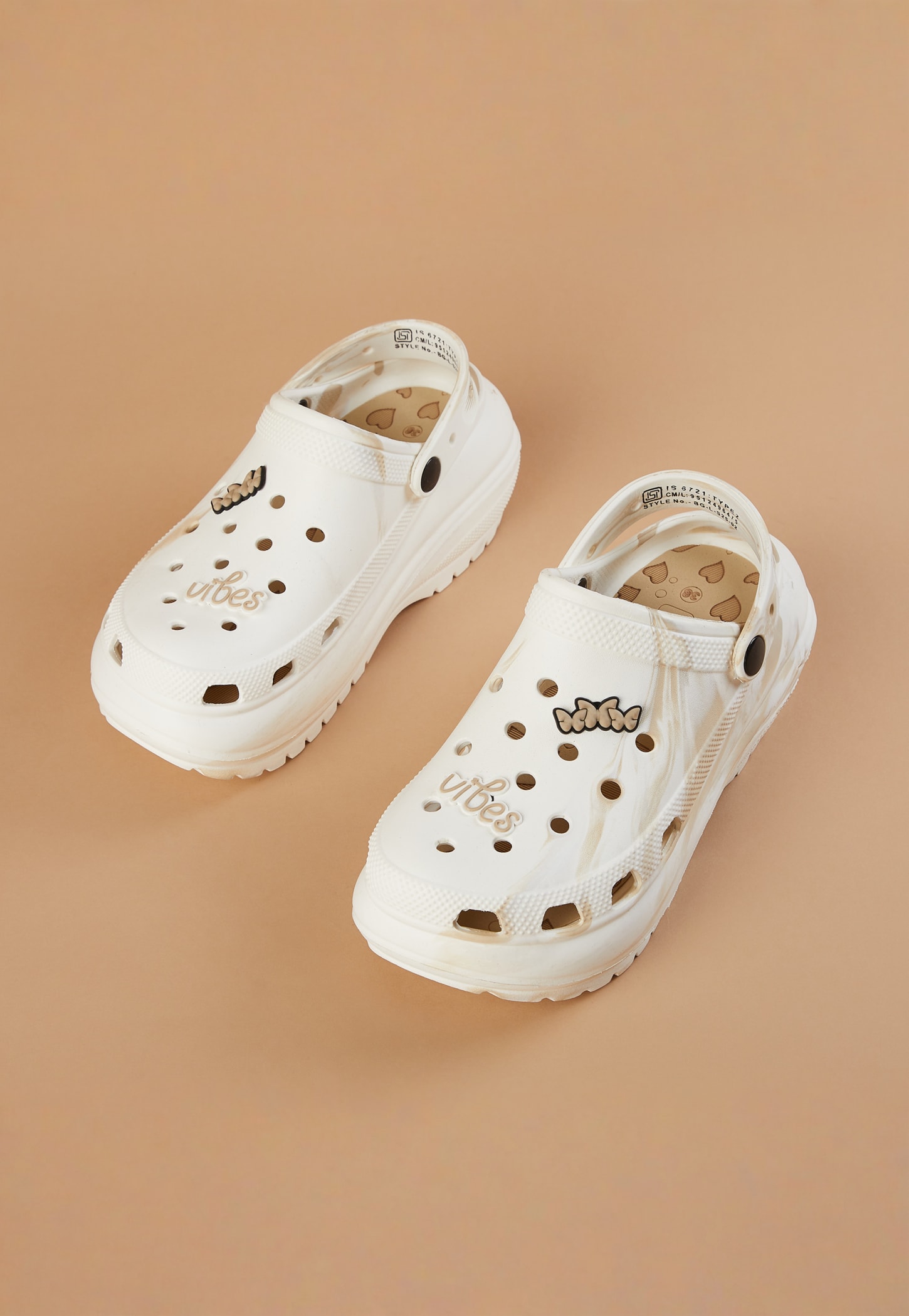GINGER Printed Clogs with Charms