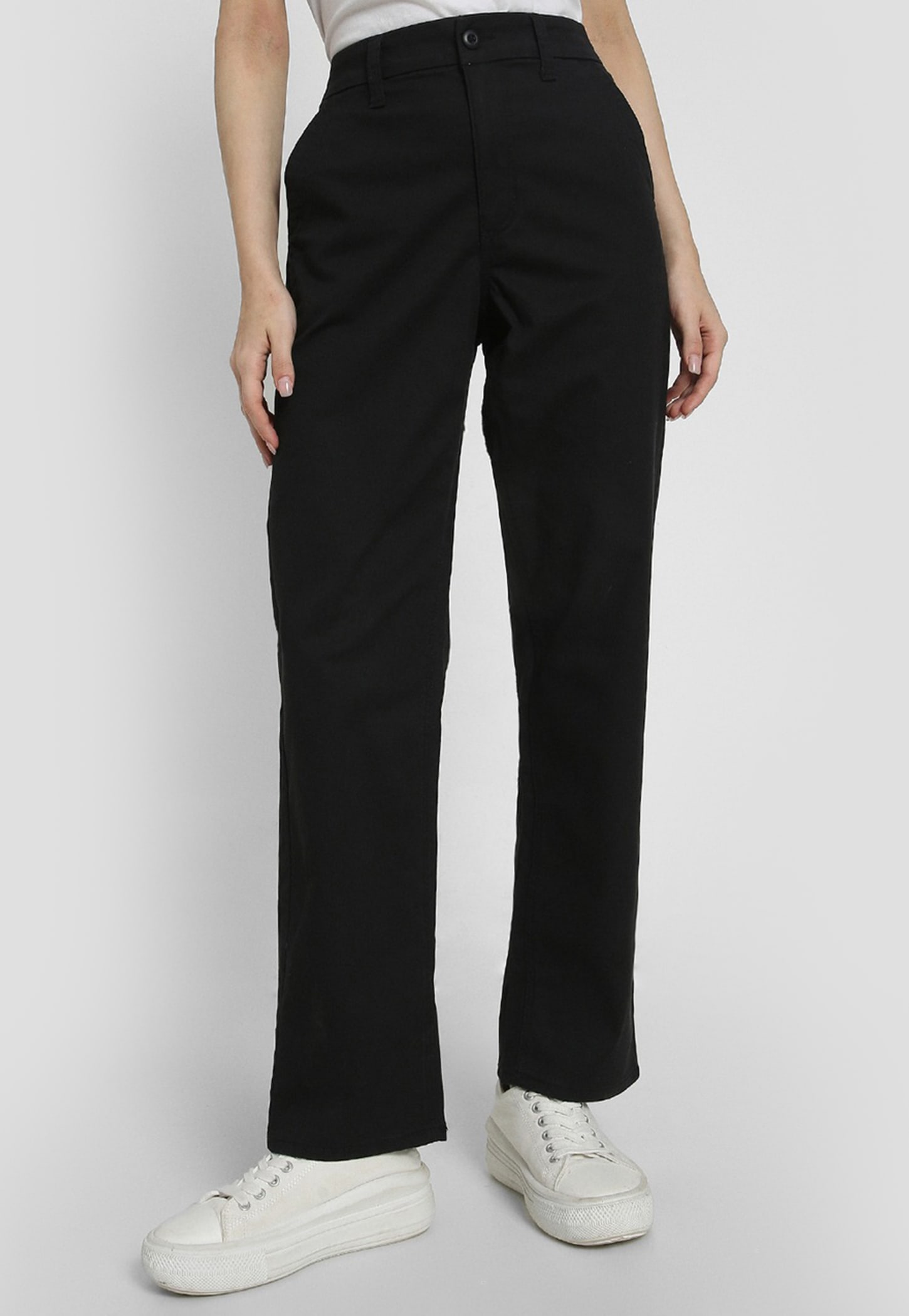 AMERICAN EAGLE Solid Trousers-picture-14