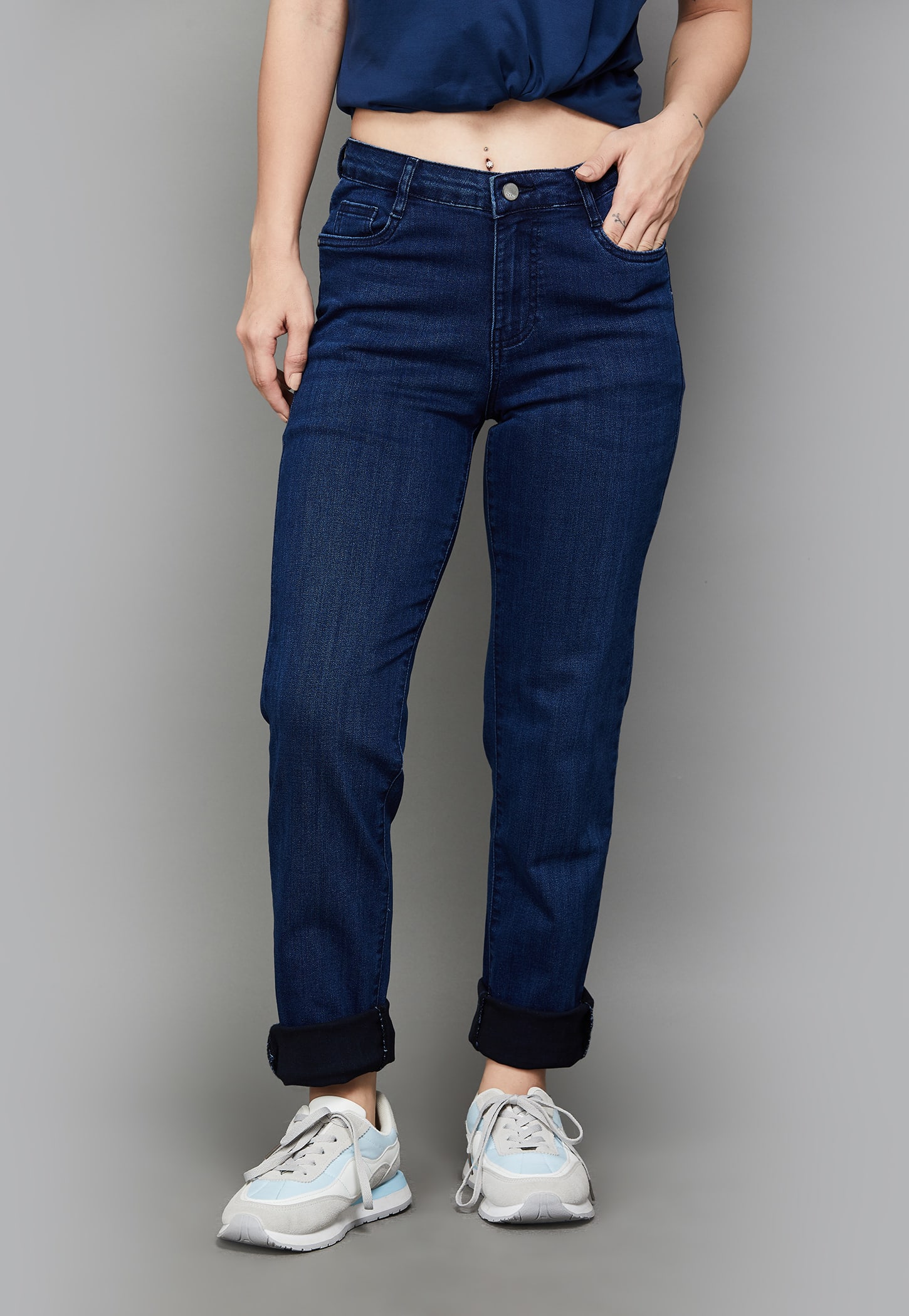 KRAUS Washed Snug Straight Fit Jeans-picture-21