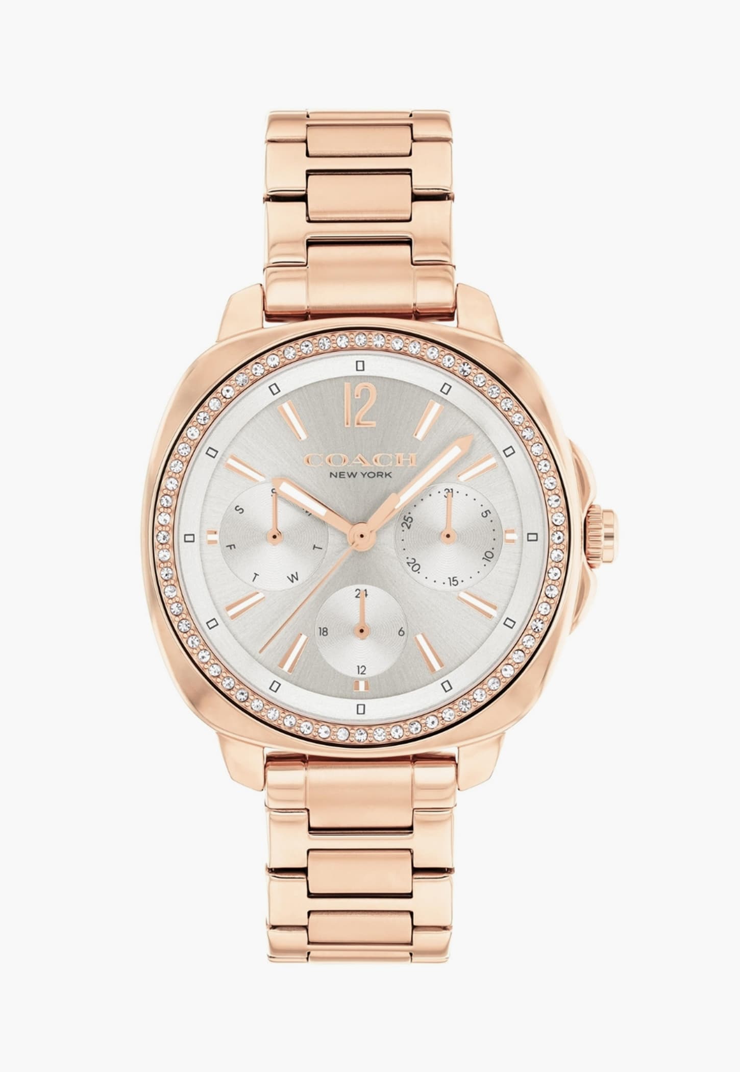 COACH Kitt Embellished Multifunction Watch - 14504395-picture-11