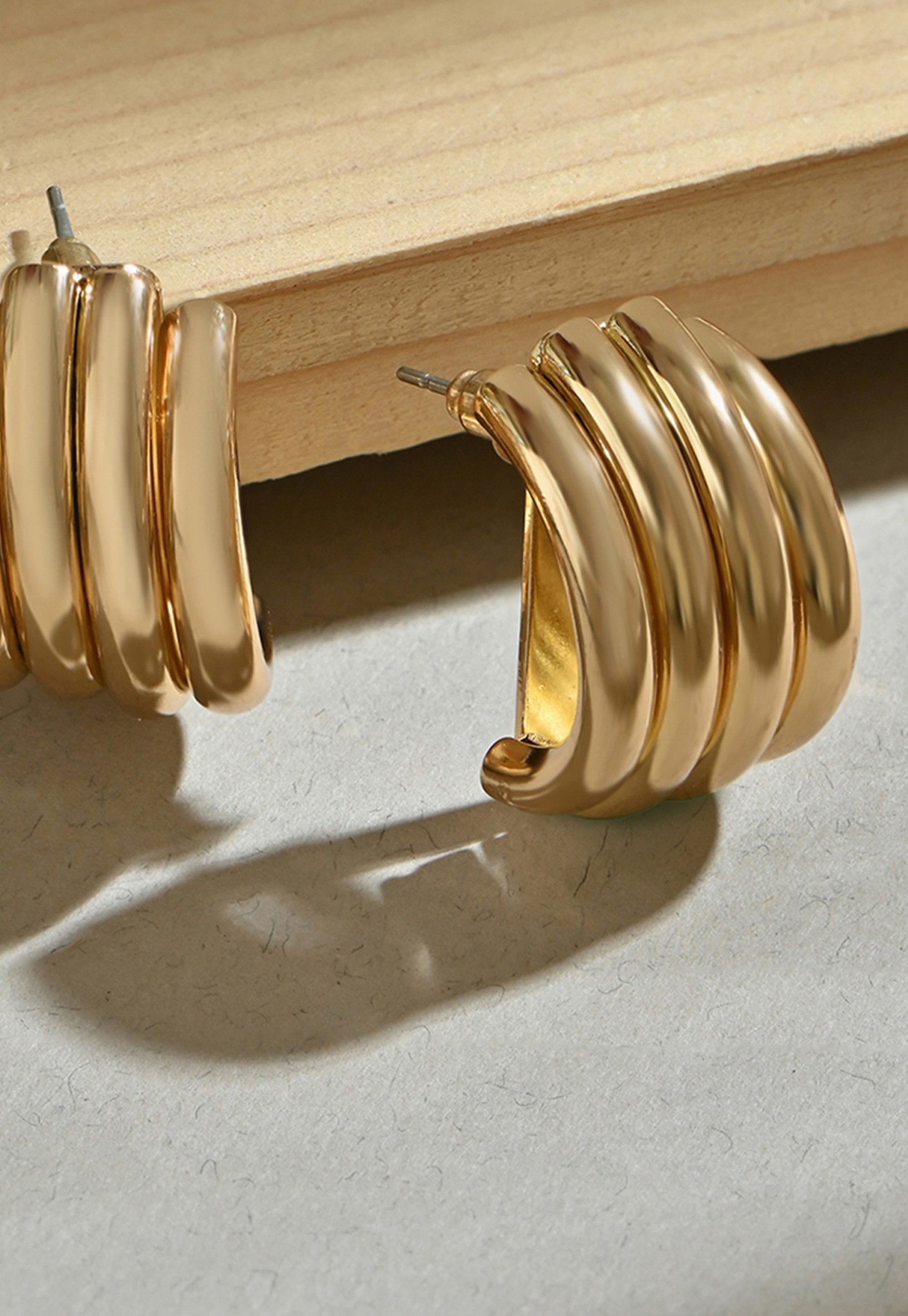 TONIQ Plated Drop Earrings-picture-47