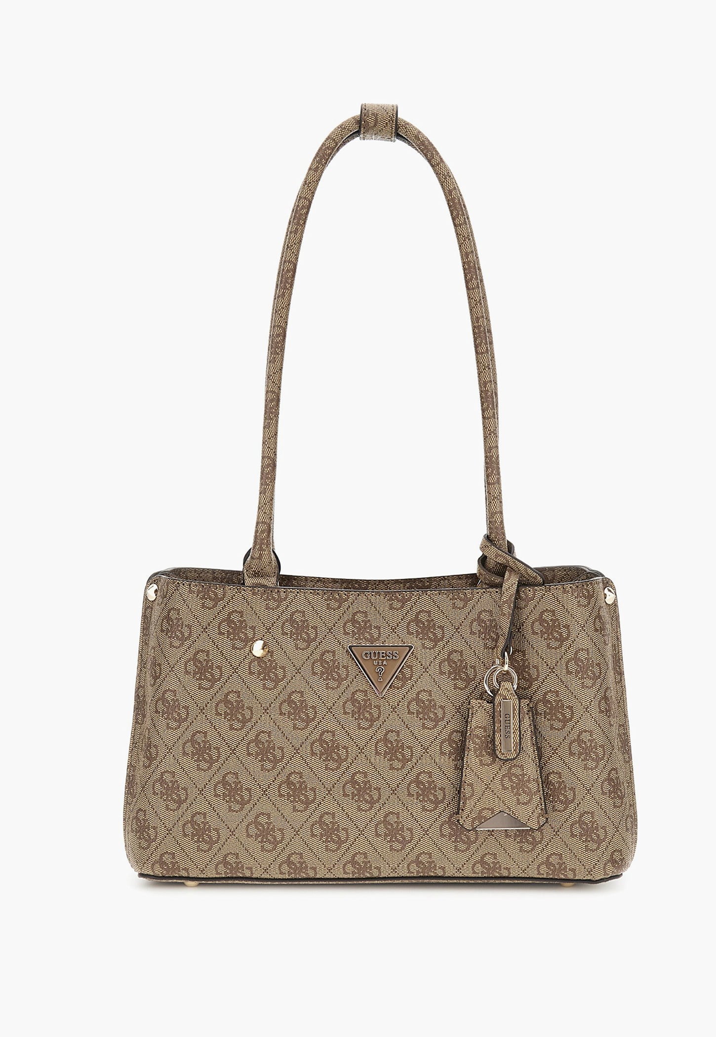 GUESS Meridian Brand Print Shoulder Bag-image-40