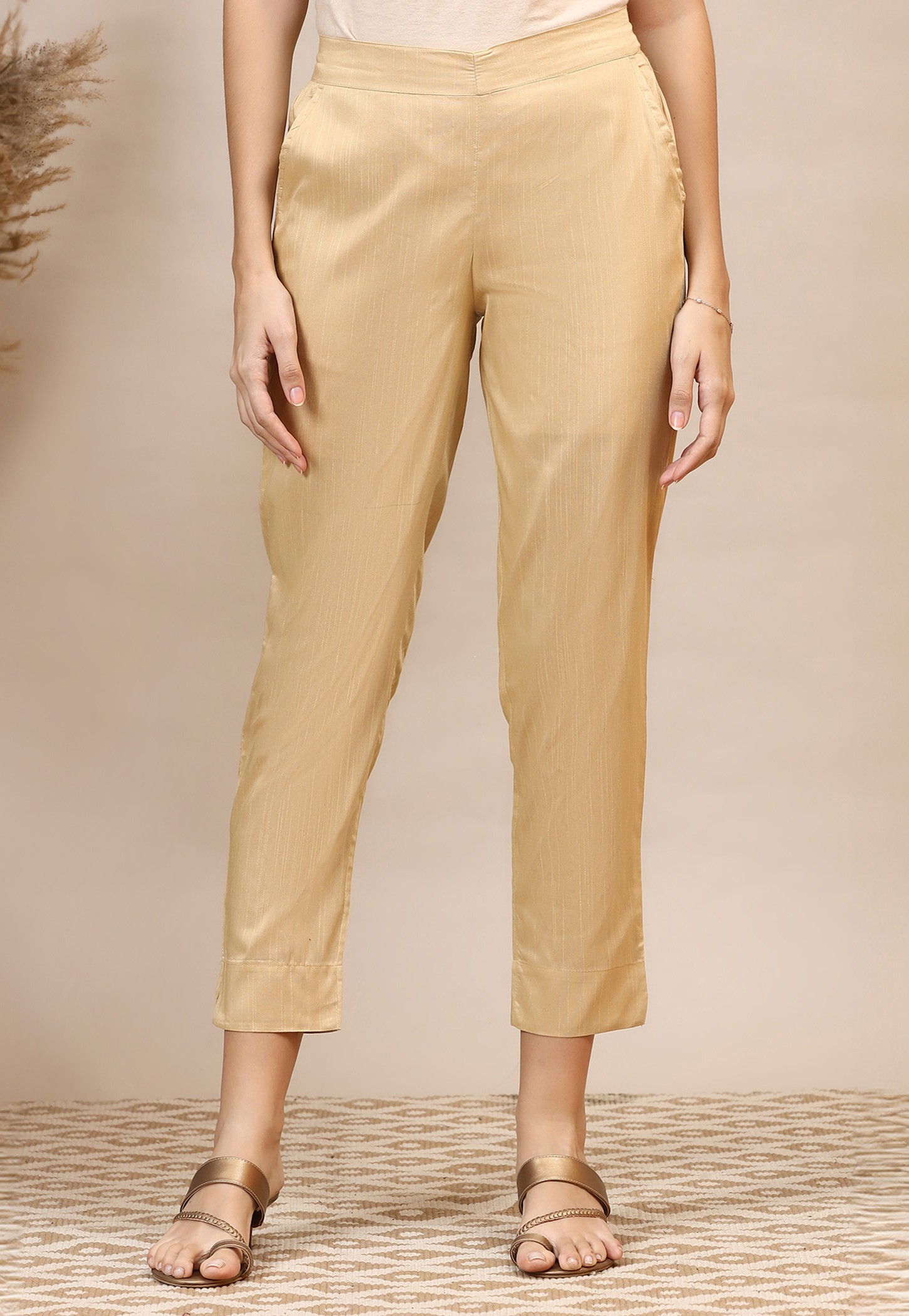 AURELIA Solid Straight Pants-picture-33
