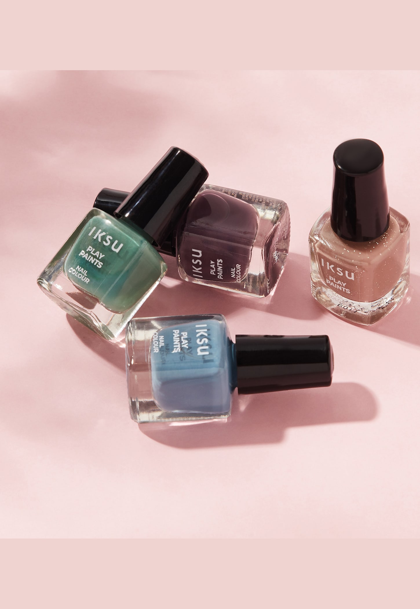IKSU Play Paint Nail Colour Combo - Satin Secrets - 5ml each-picture-13