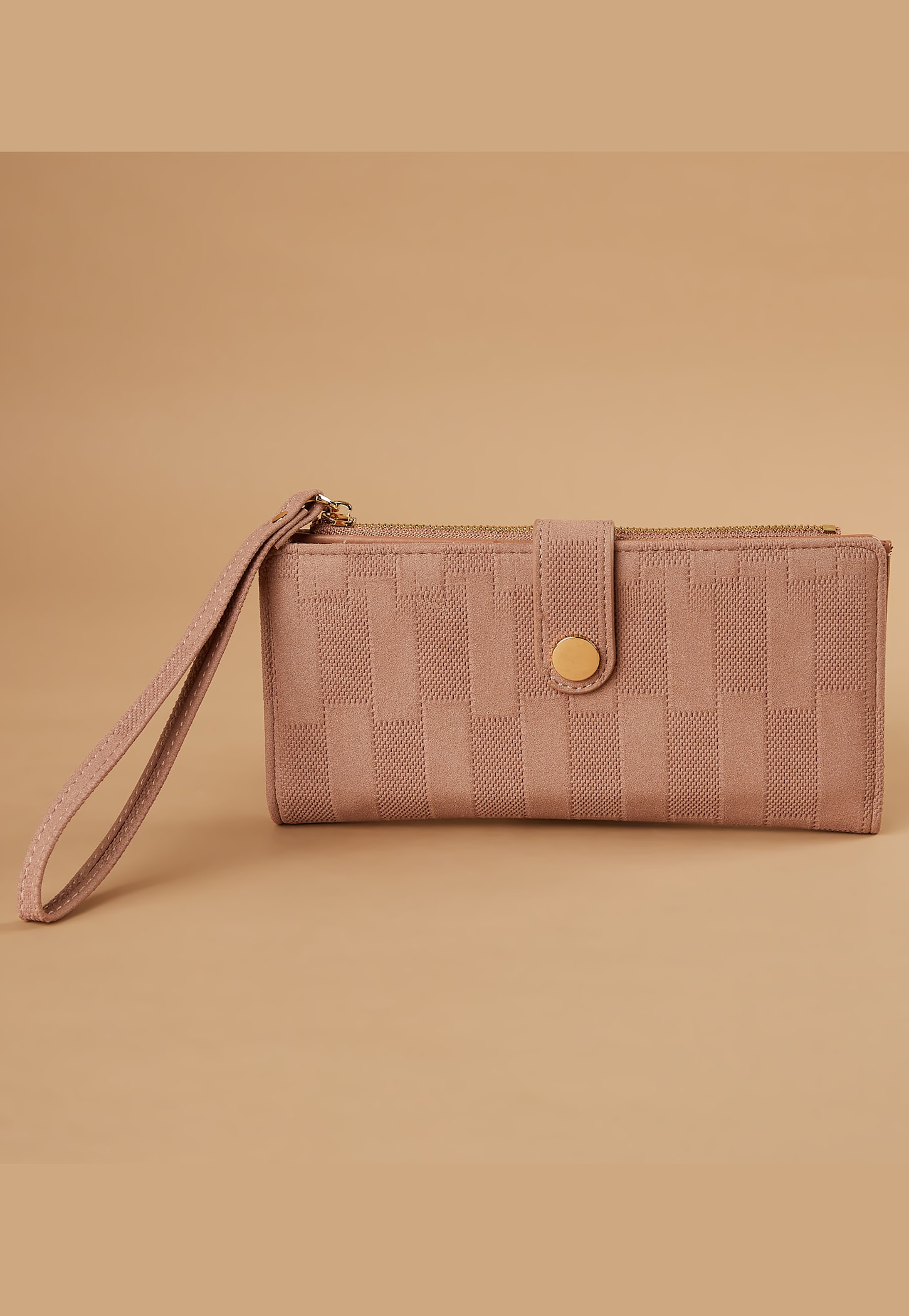 GINGER Textured Bi-Fold Wallet with Wristlet-picture-27
