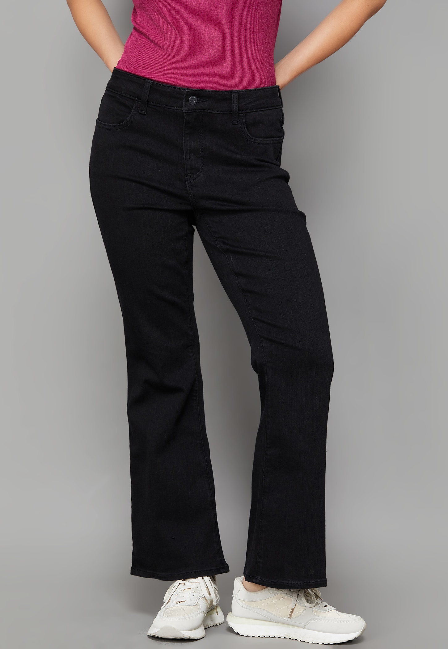 AMERICAN EAGLE Washed Bootcut Jeans-picture-44
