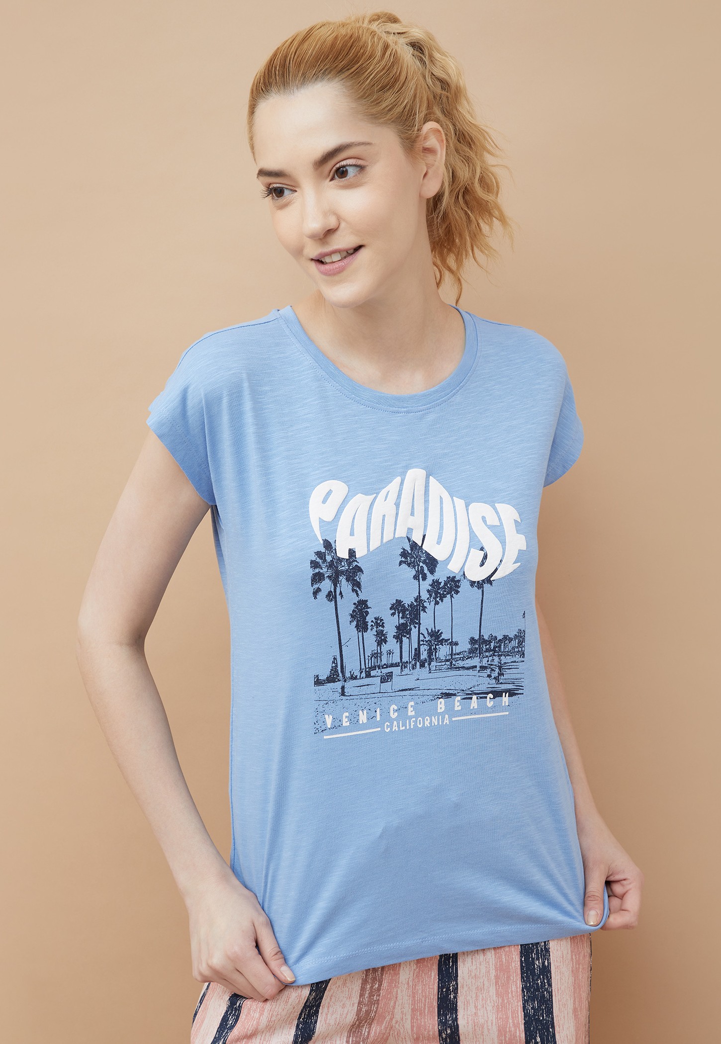 GINGER Graphic Print Lounge T-shirt-picture-47
