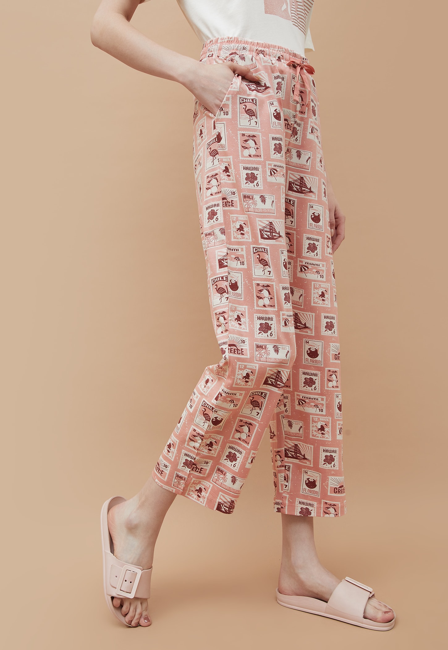 GINGER Printed Crop Pyjamas-picture-34