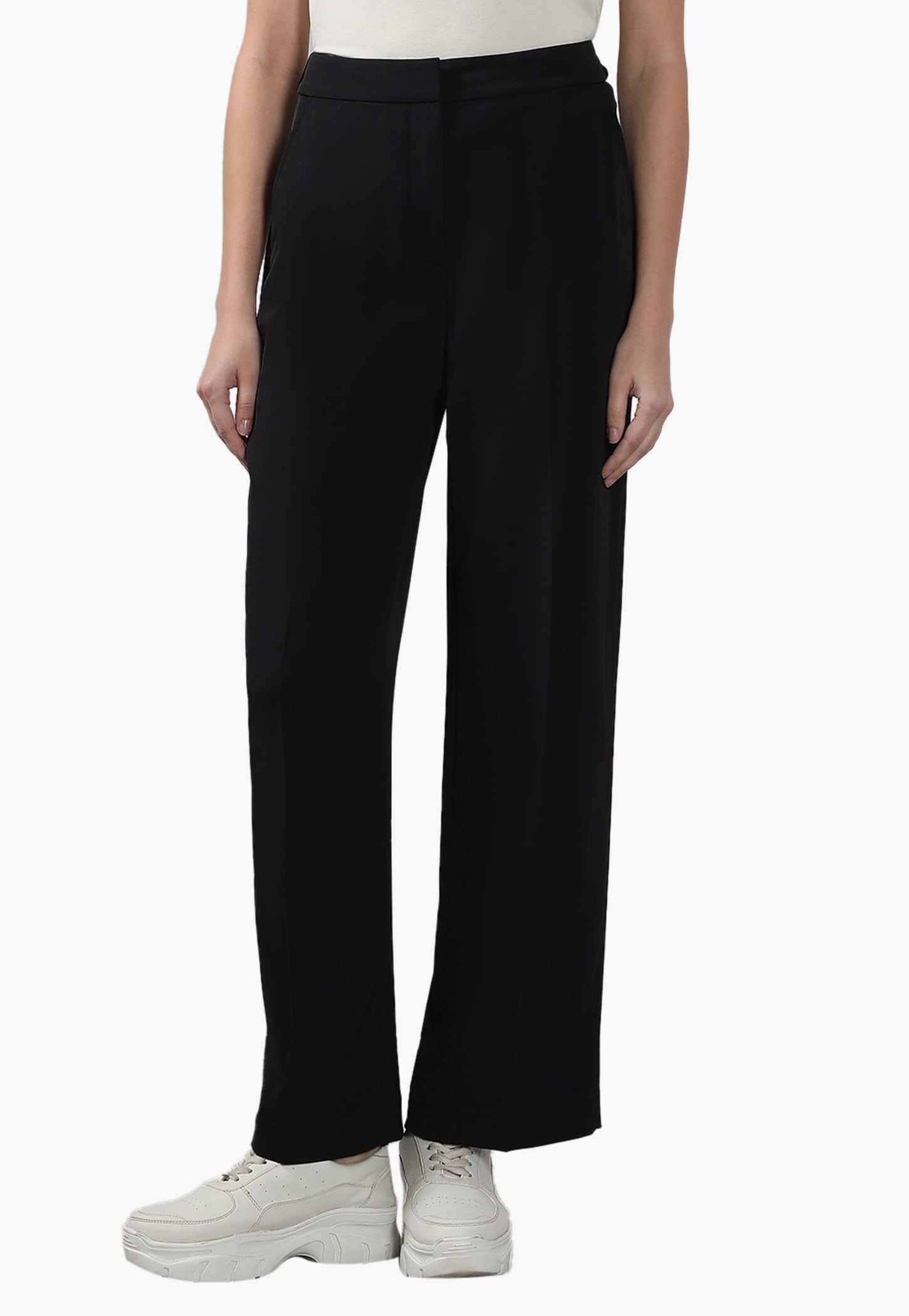 VERO MODA Solid Trousers-picture-23