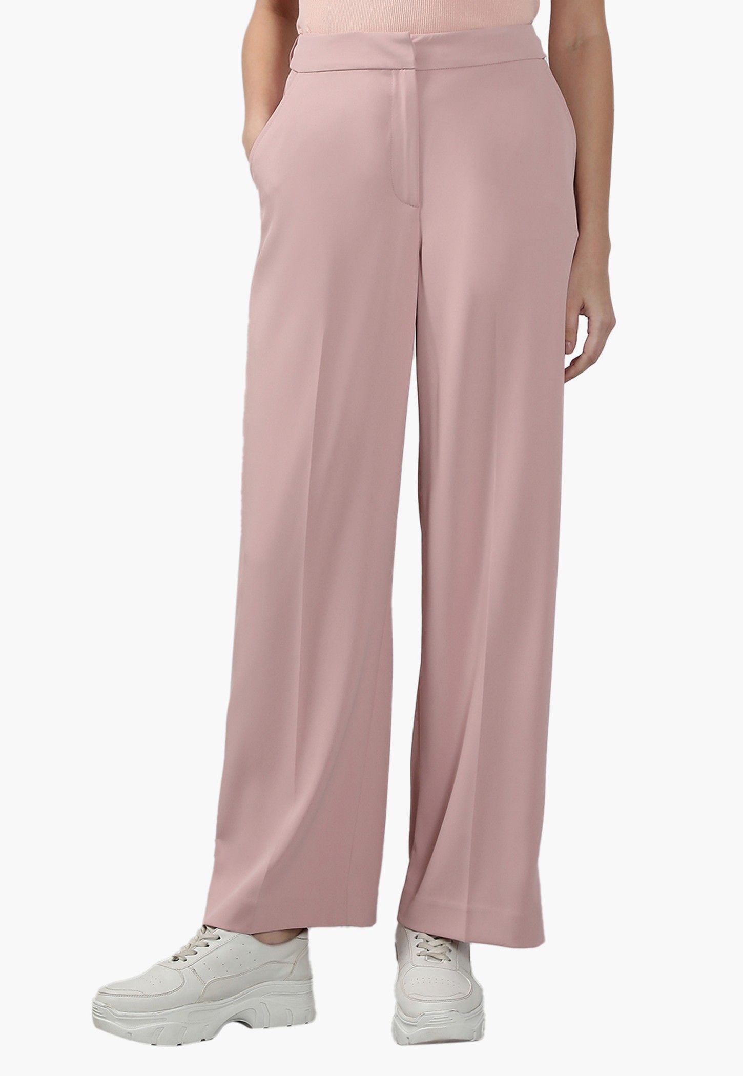 VERO MODA Solid Trousers-picture-16