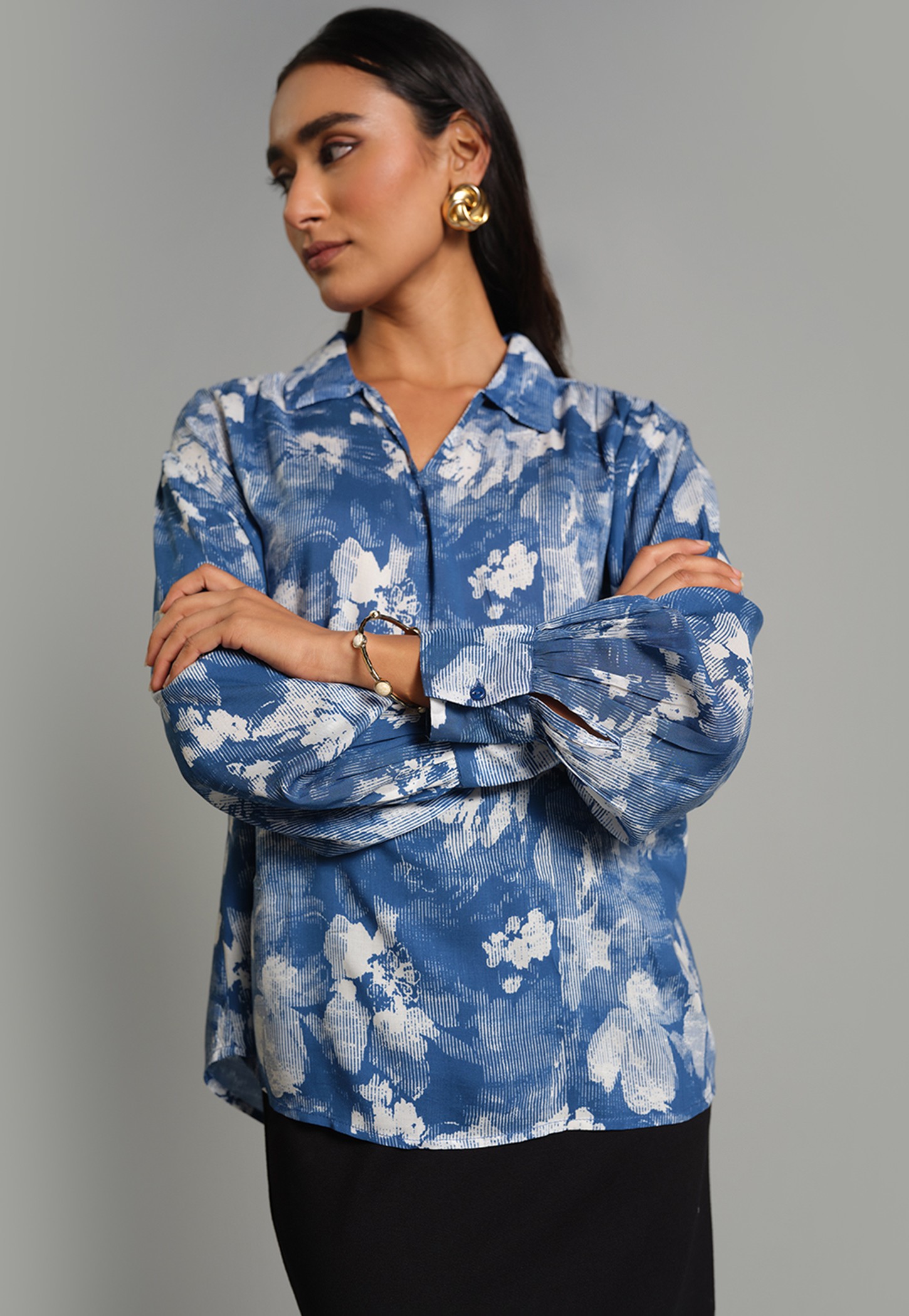 AND Floral Print Top-picture-45
