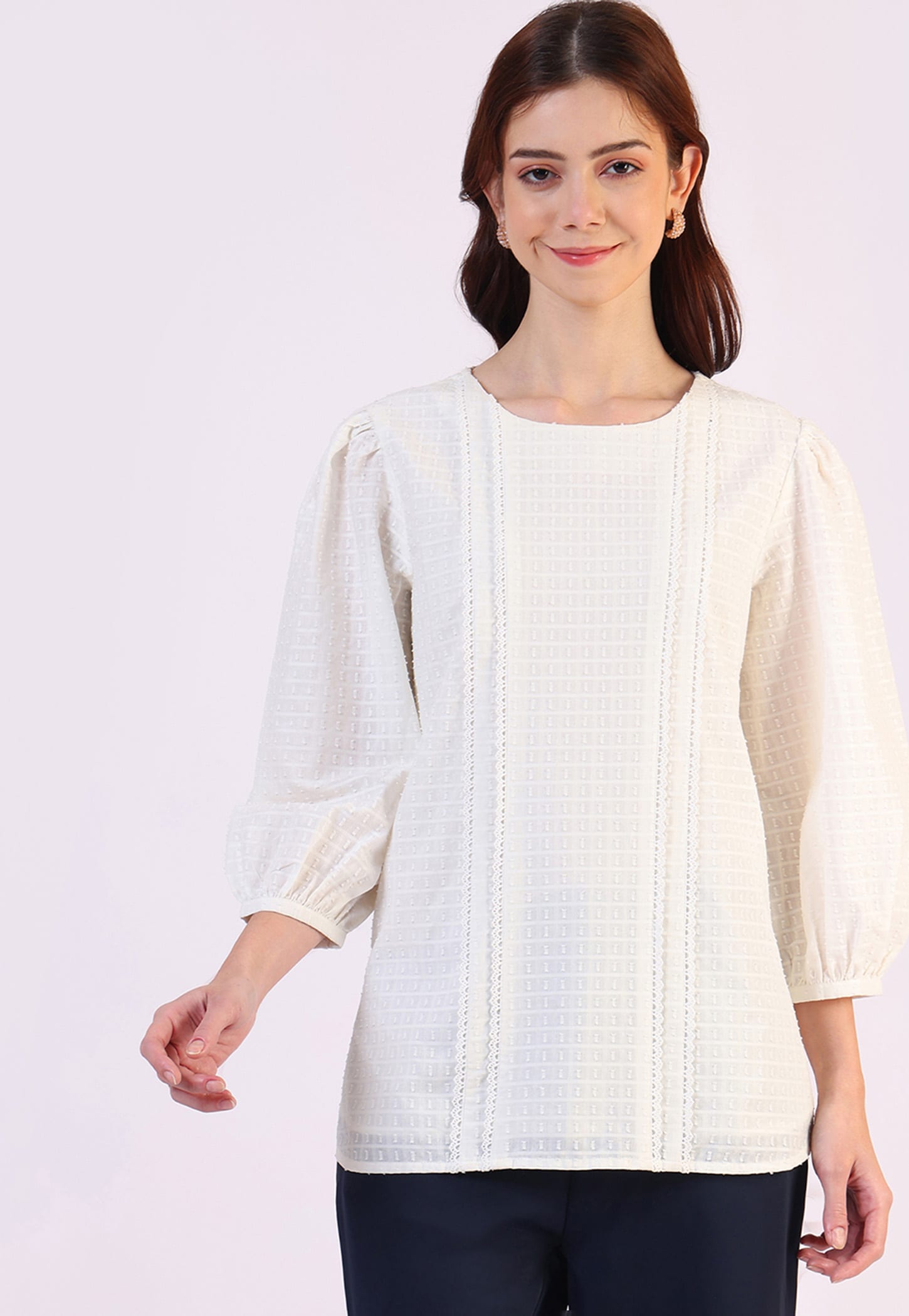 W Lace A-line Tunic-image-42