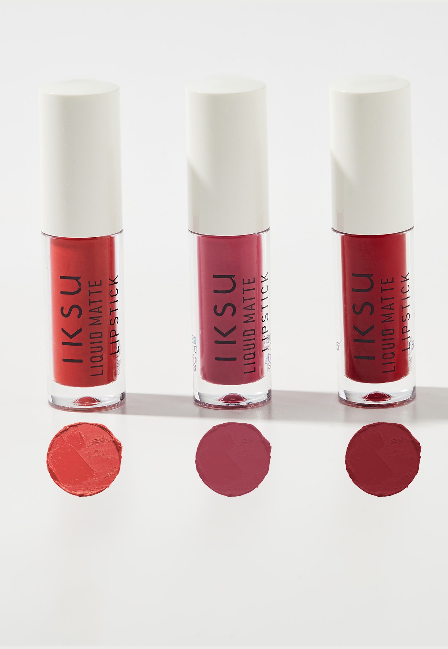 IKSU Matte In Love Mini Liquid Lipstick Combo - Crimson Crush - 1.6ml each-image-38