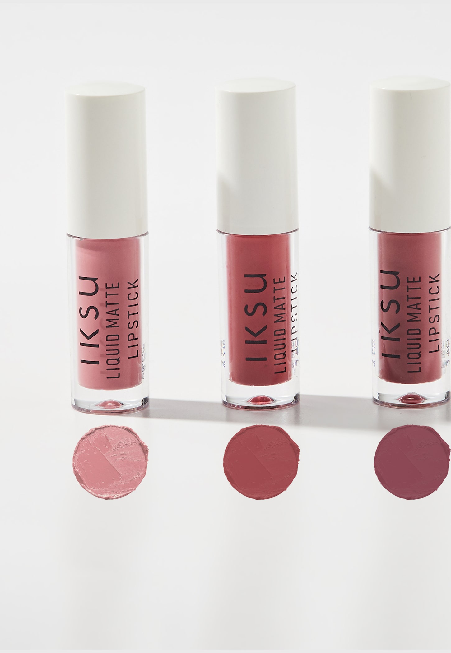 IKSU Matte In Love Mini Matte Liquid Lipstick Combo - Muted Rose - 1.6ml each-image-5