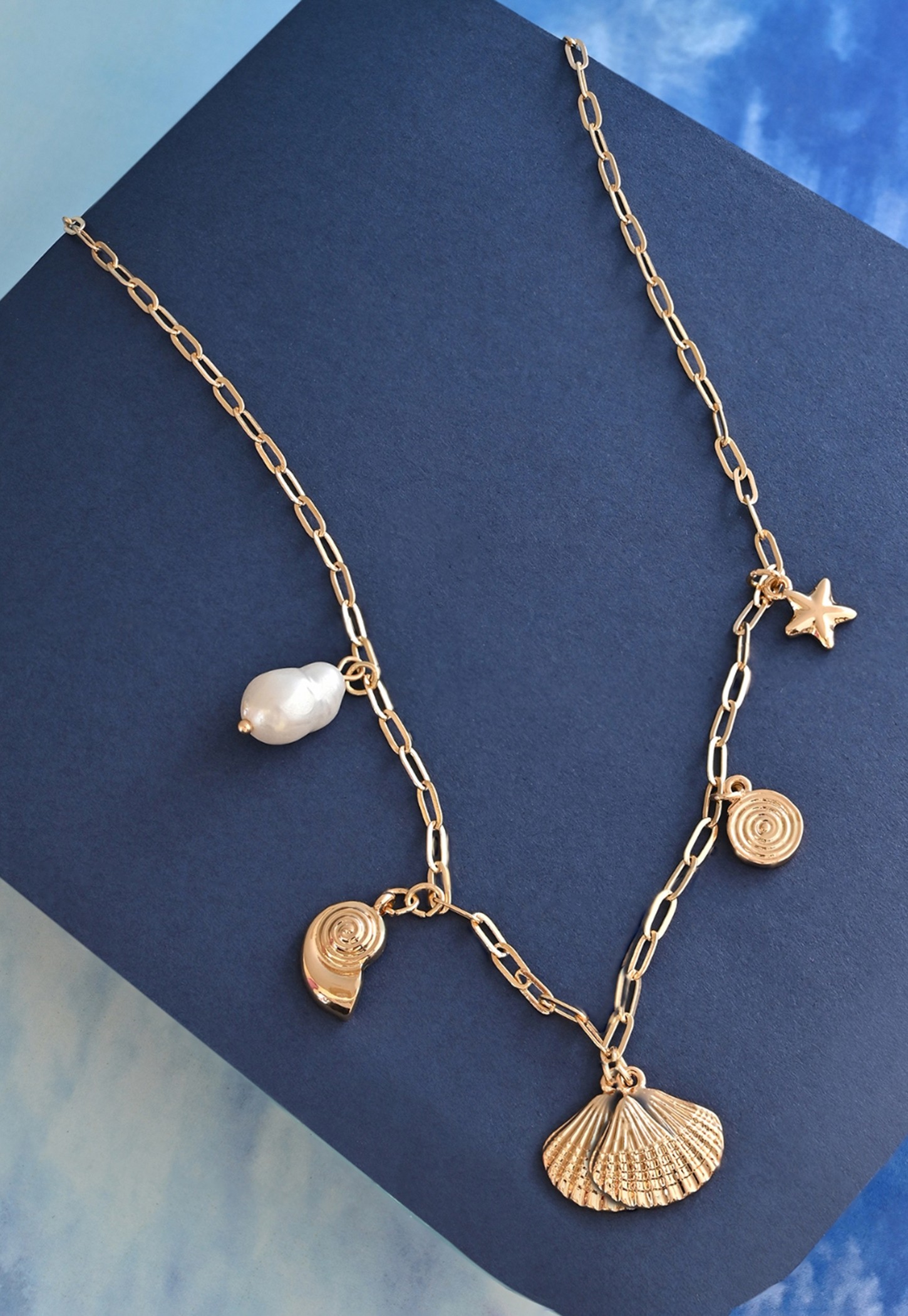 TONIQ Embellished Festoon Necklace-picture-25