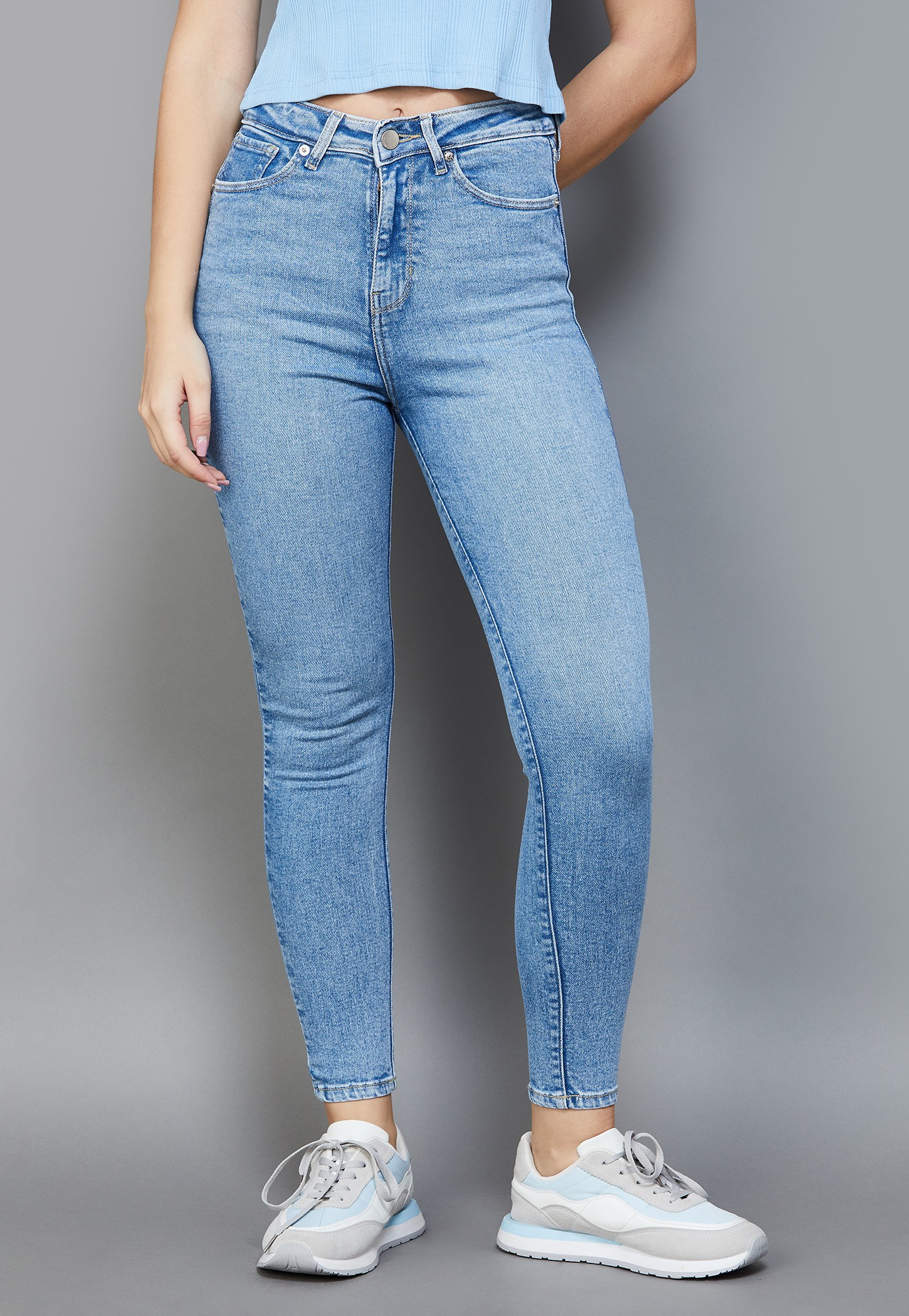 XPOSE Washed Slim Fit Jeans-picture-20