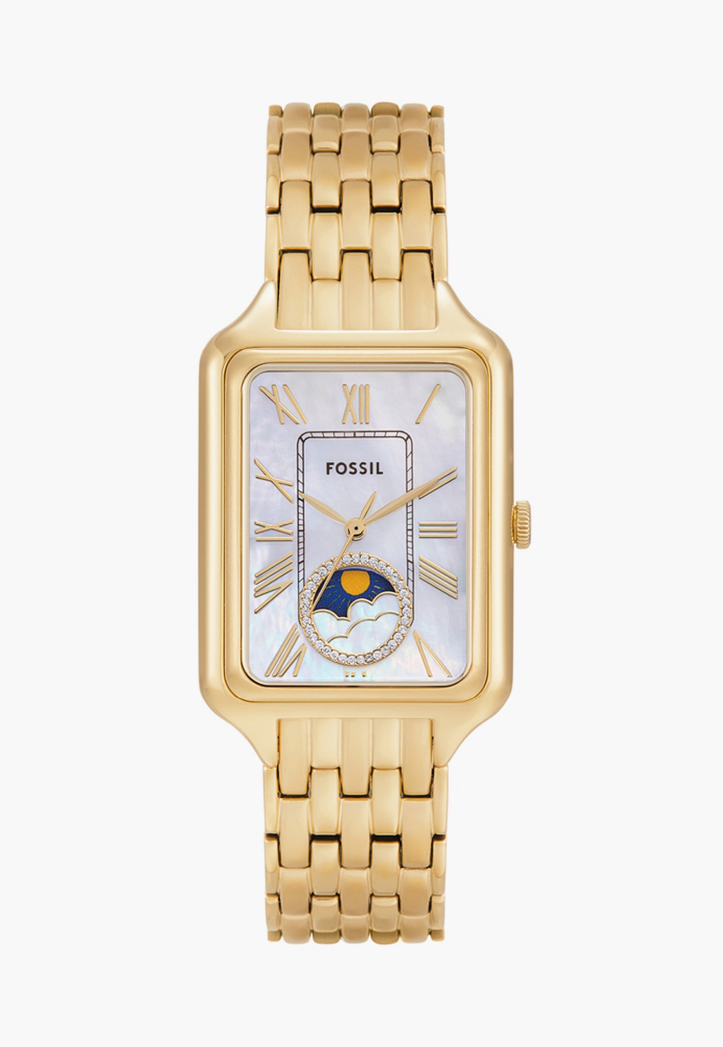 FOSSIL Raquel Analog Watch with Stainless Steel Strap - ES5398I-image-36