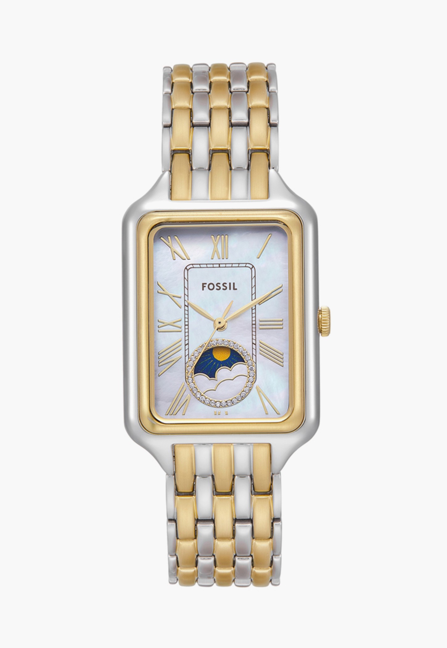 FOSSIL Raquel Analog Watch with Stainless Steel Strap - ES5399I-picture-40