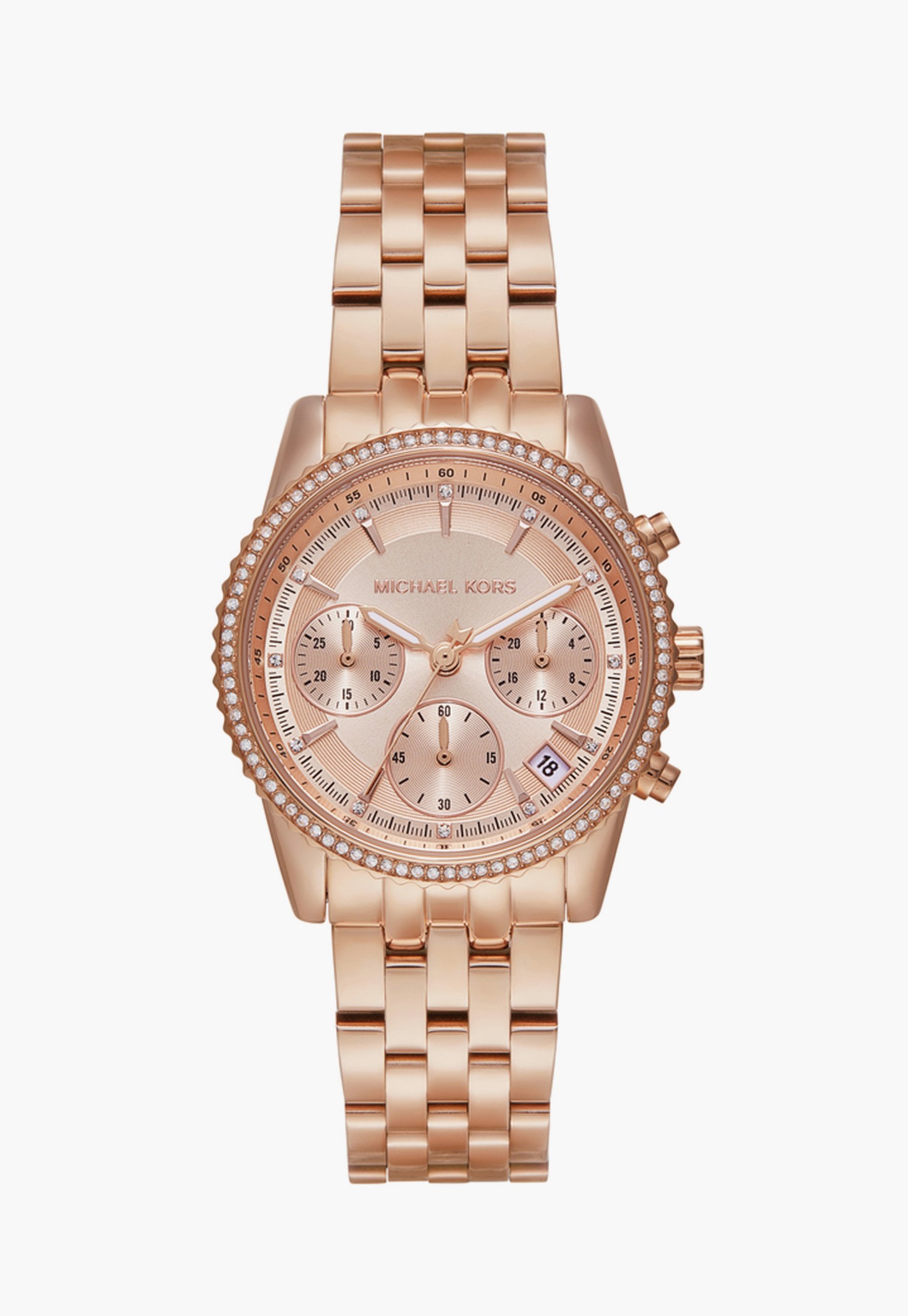 MICHAEL KORS Mini Ritz Chronograph Watch - MK7531I-image-3
