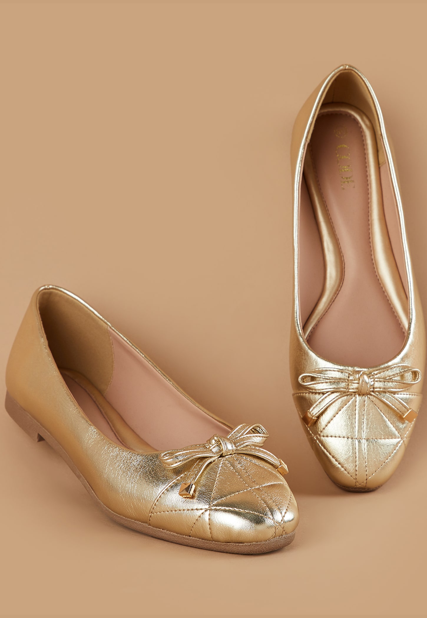 CODE Bow-Detailed Ballerinas-picture-31