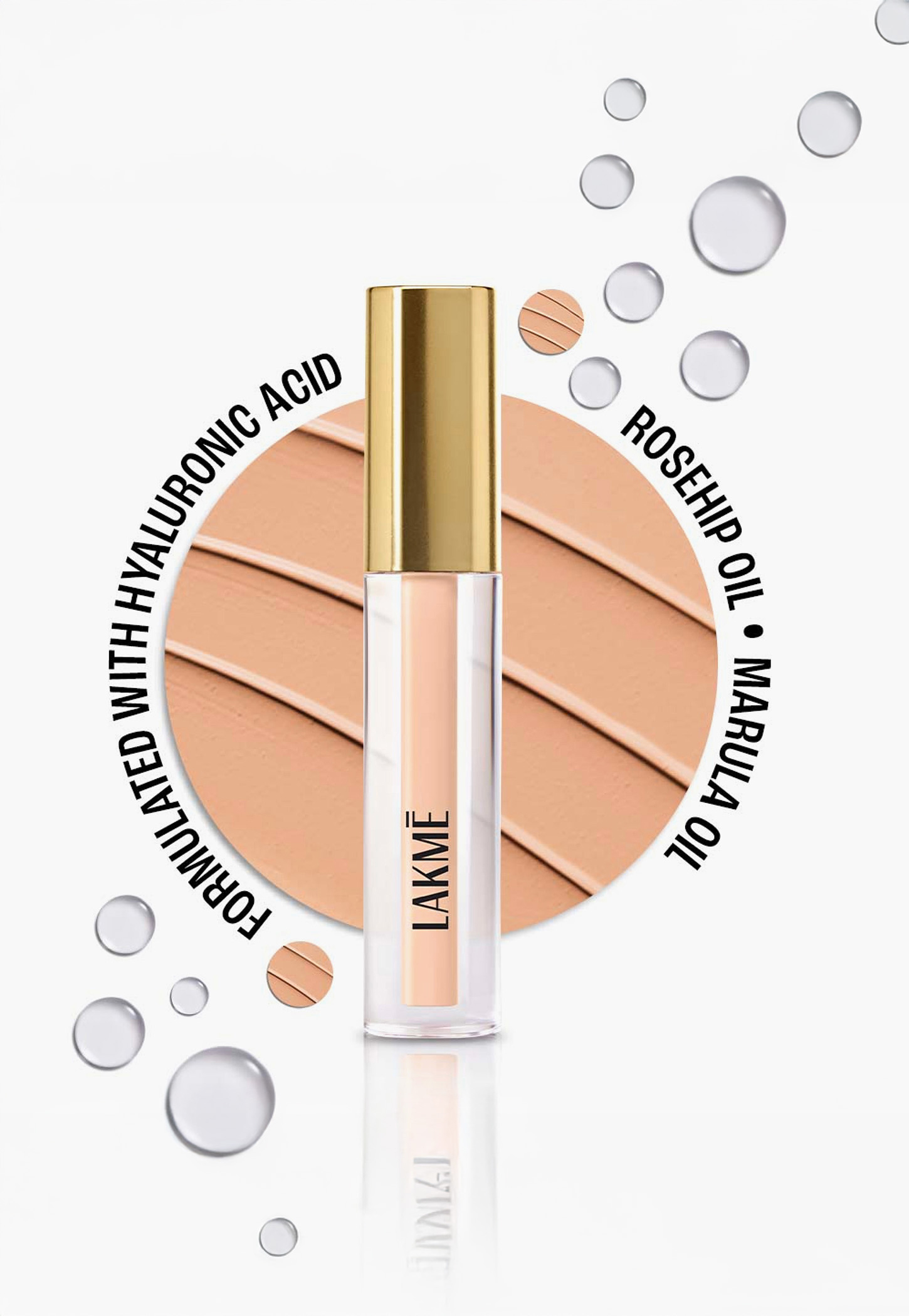 LAKME 9to5 Hya Matte Liquid Concealer - Ivory - 2ml-picture-53