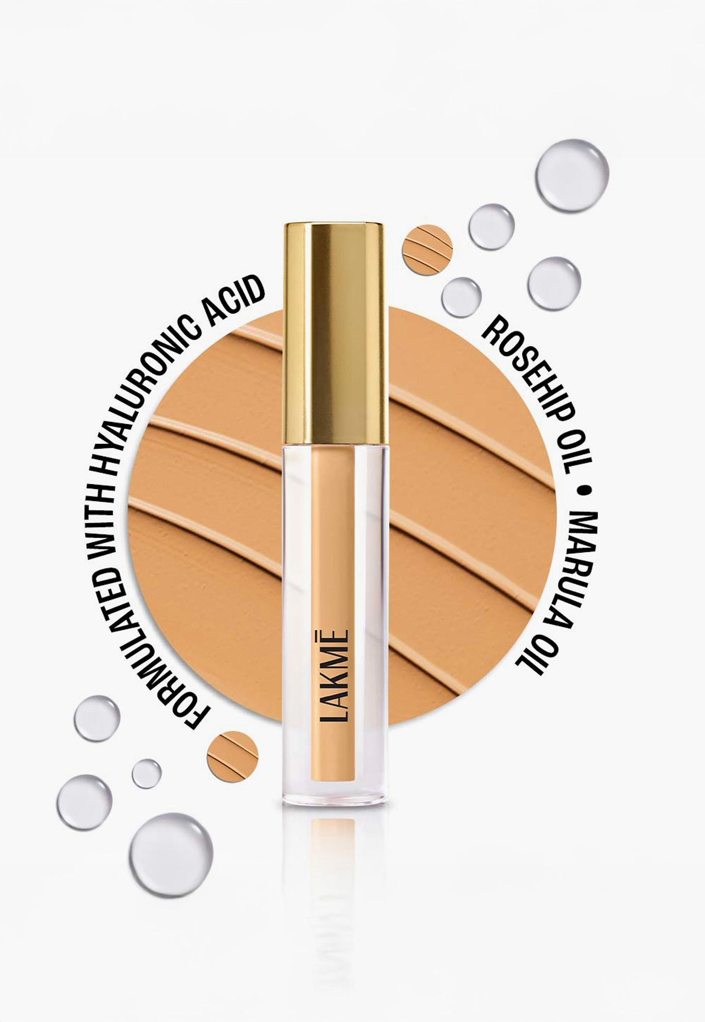 LAKME 9to5 Hya Matte Liquid Concealer - Sand - 2ml-picture-29