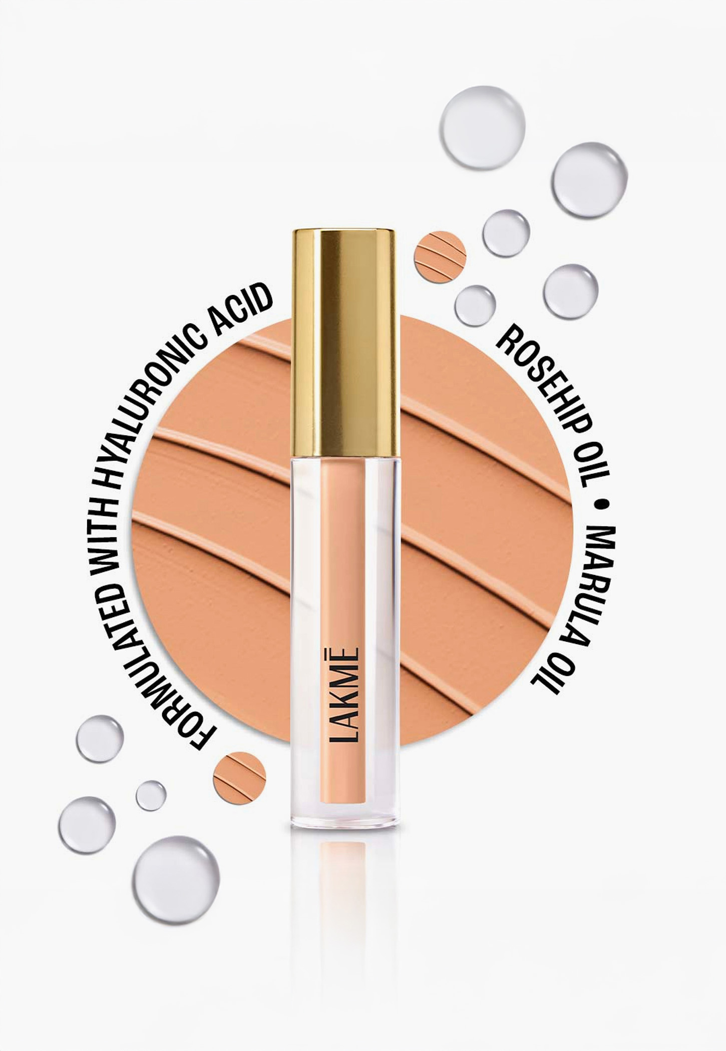 LAKME 9to5 Hya Matte Liquid Concealer - Nude - 2ml-picture-21