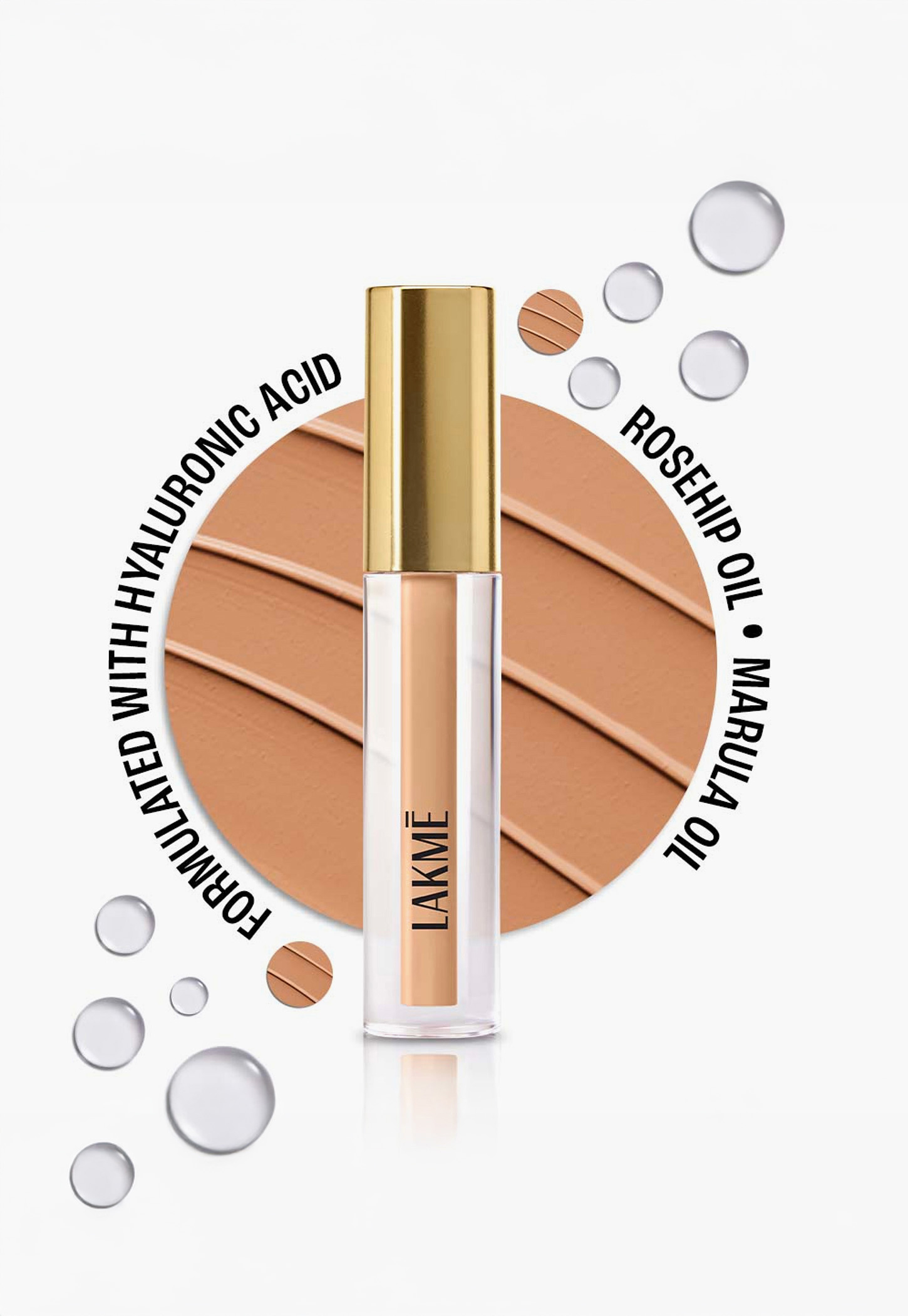 LAKME 9to5 Hya Matte Liquid Concealer - Beige - 2ml-picture-56