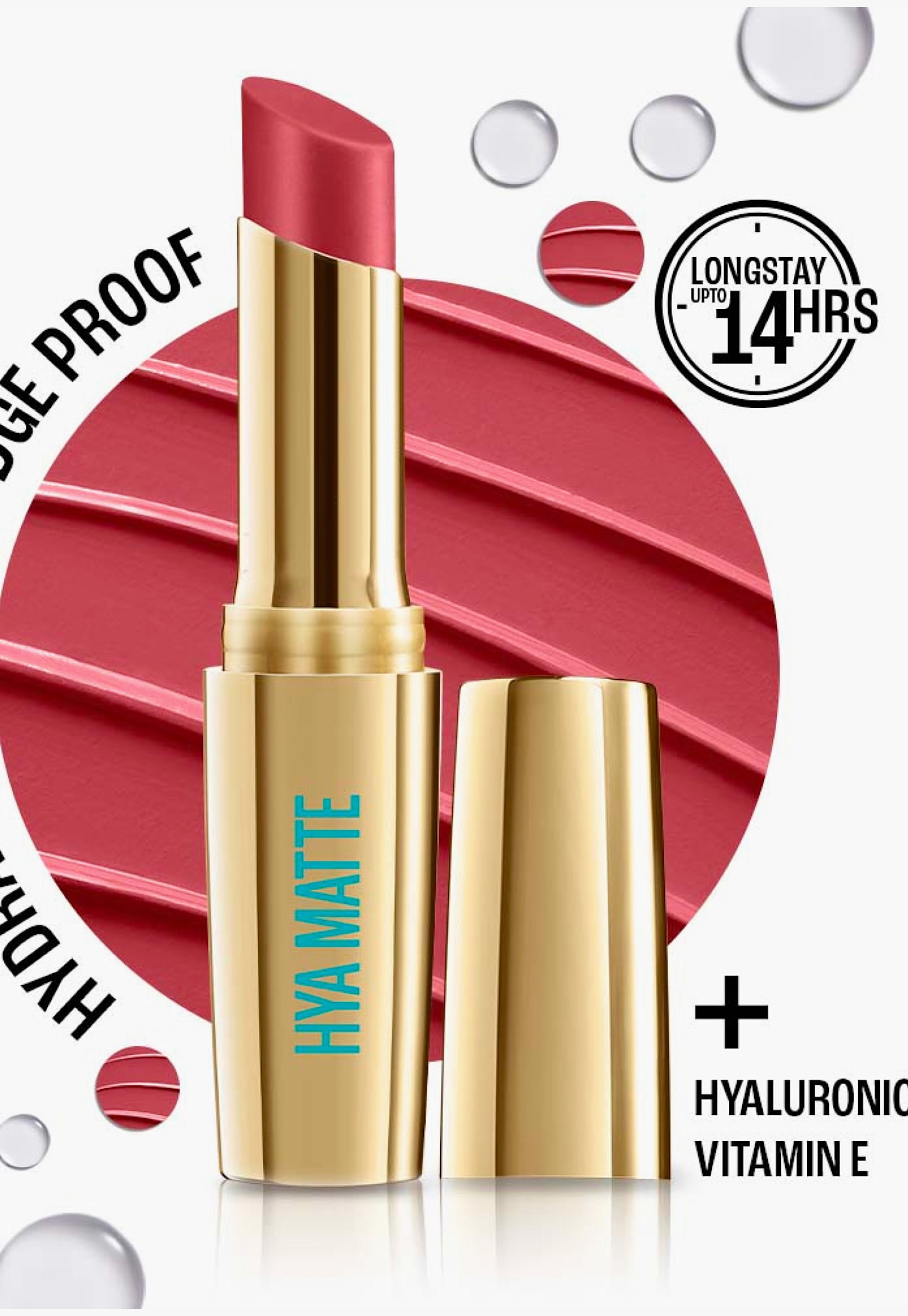 LAKME 9to5 Hya Matte Lipstick - Boss Brick - 3.6g-picture-46