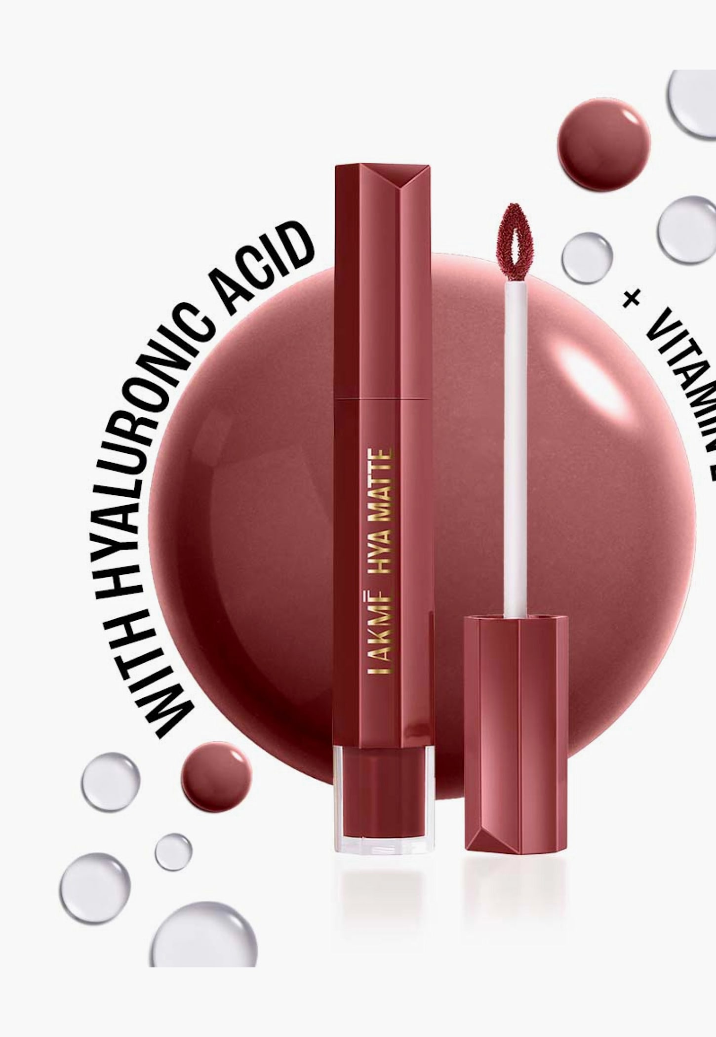LAKME 9to5 Hya Matte Liquid Lipstick + Hyaluronic Acid - Boardroom Blush - 5.3ml-picture-10