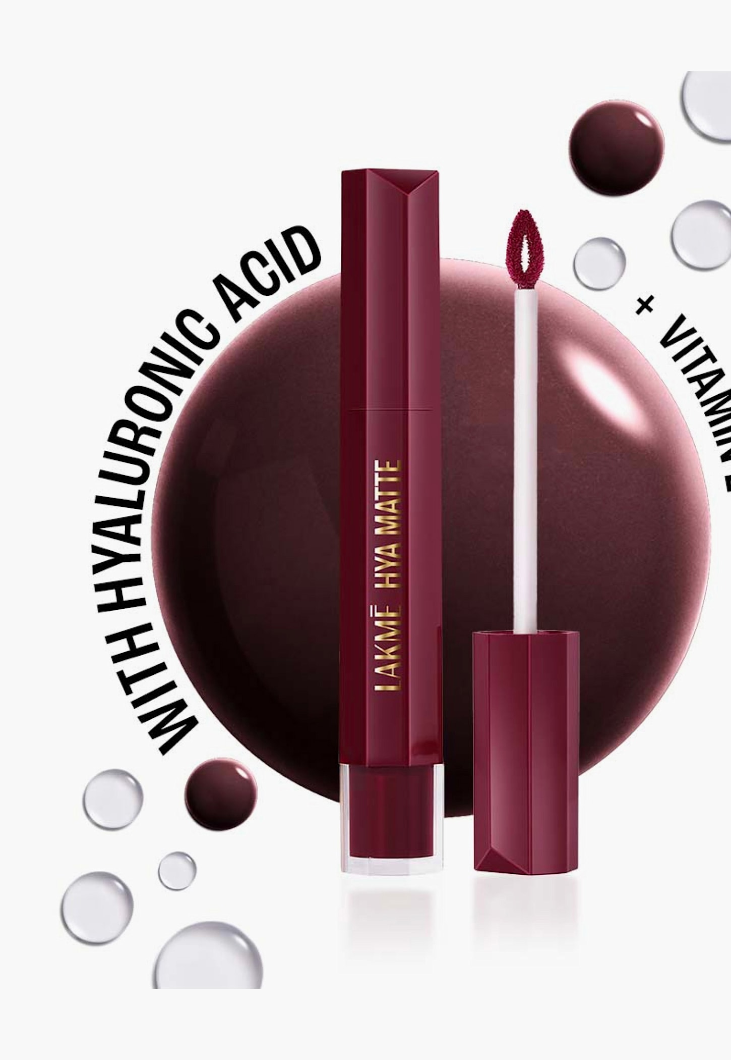 LAKME9to5 Hya Matte Liquid Lipstick + Hyaluronic Acid - Powerhouse Plum - 5.3ml-picture-16