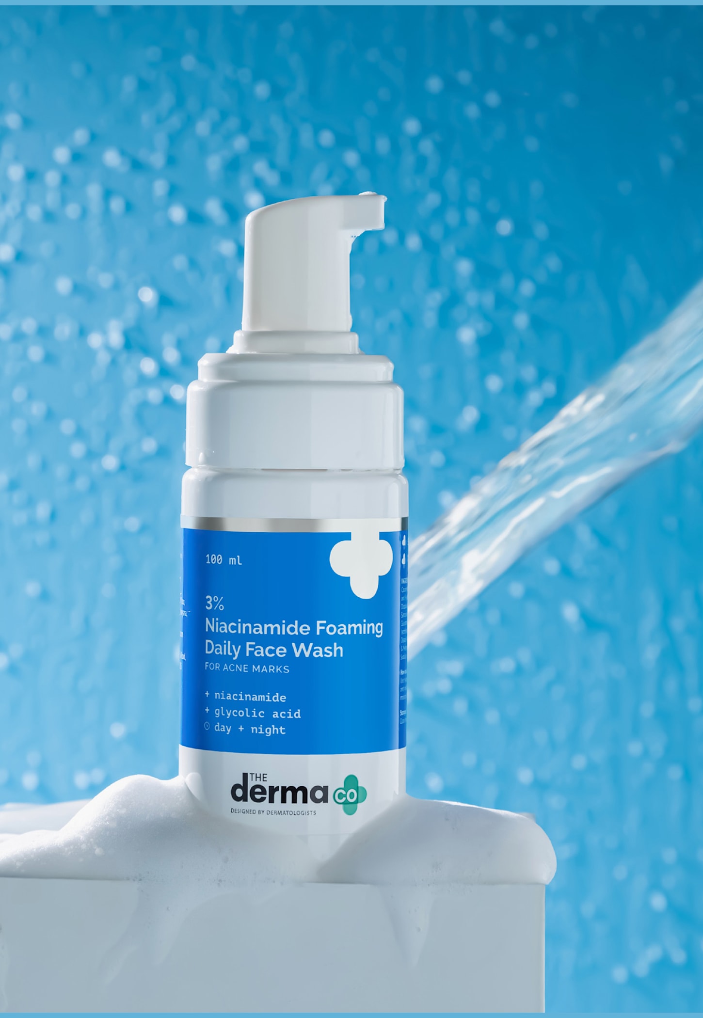 THE DERMA CO 3 Percent Niacinamide Foaming Face Wash - 100ml-image-9